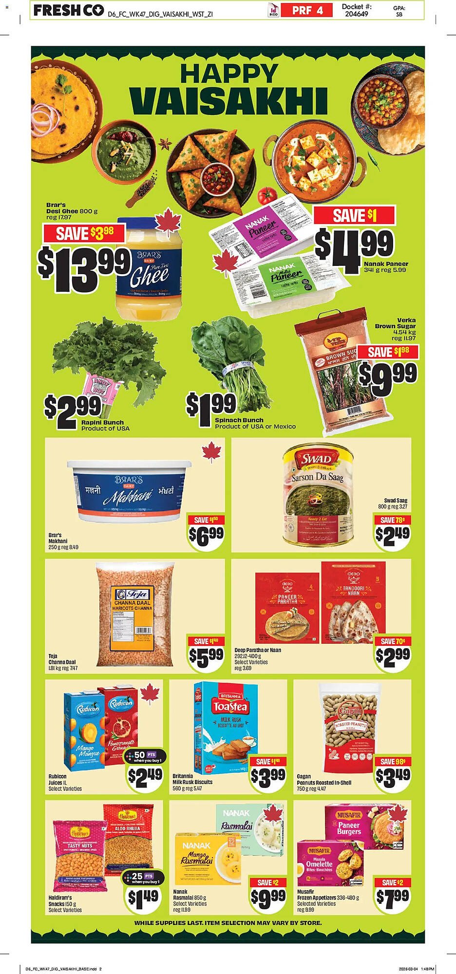 FreshCo flyer
