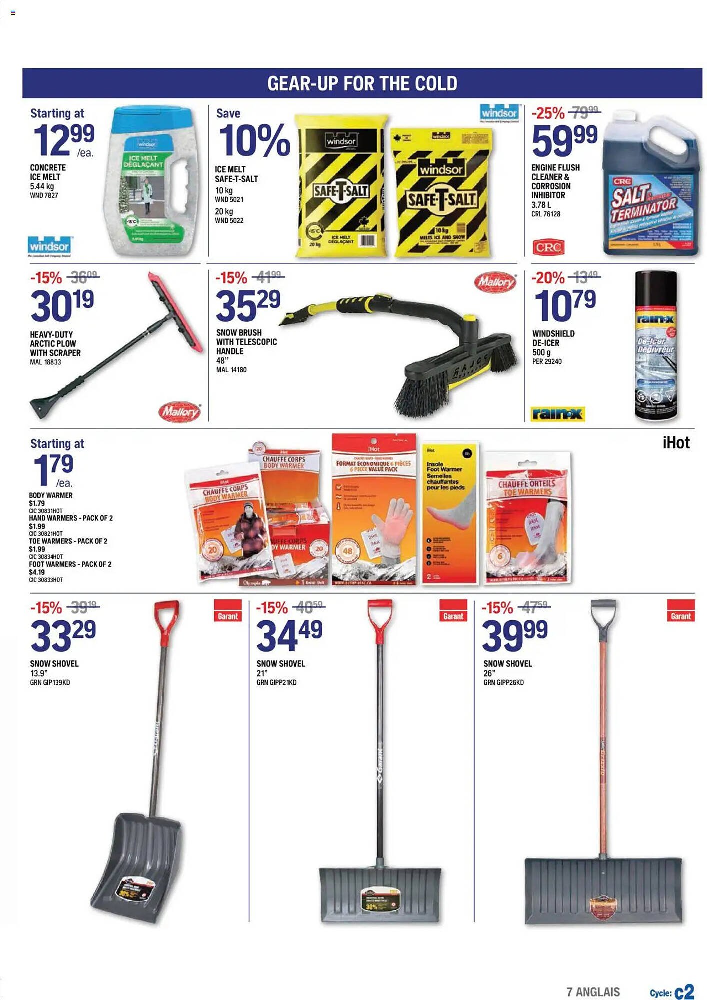 NAPA Auto Parts flyer
