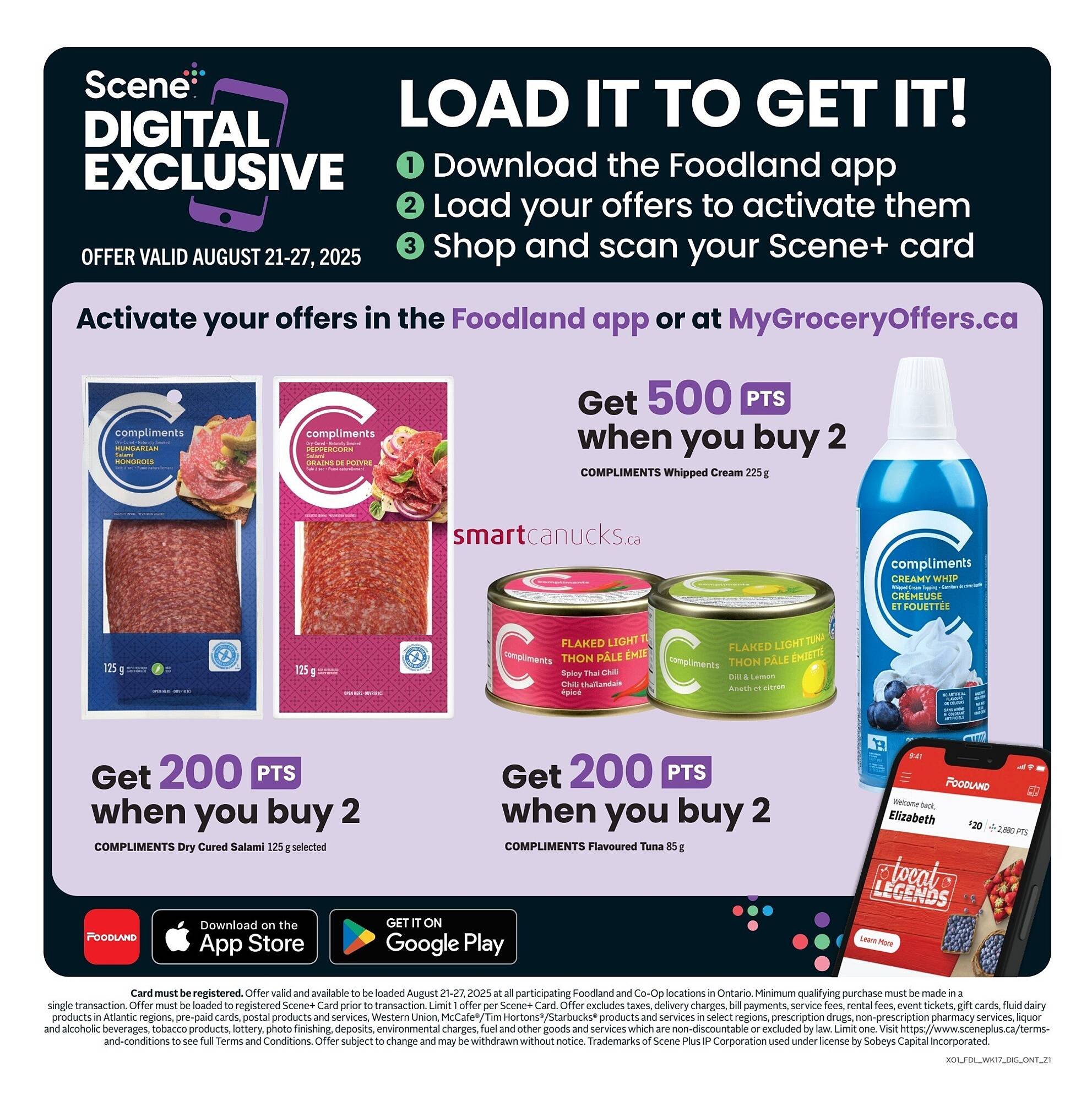 Foodland flyer