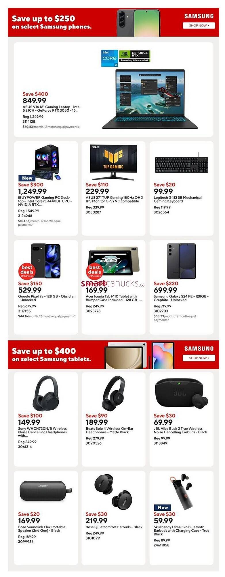 Staples flyer