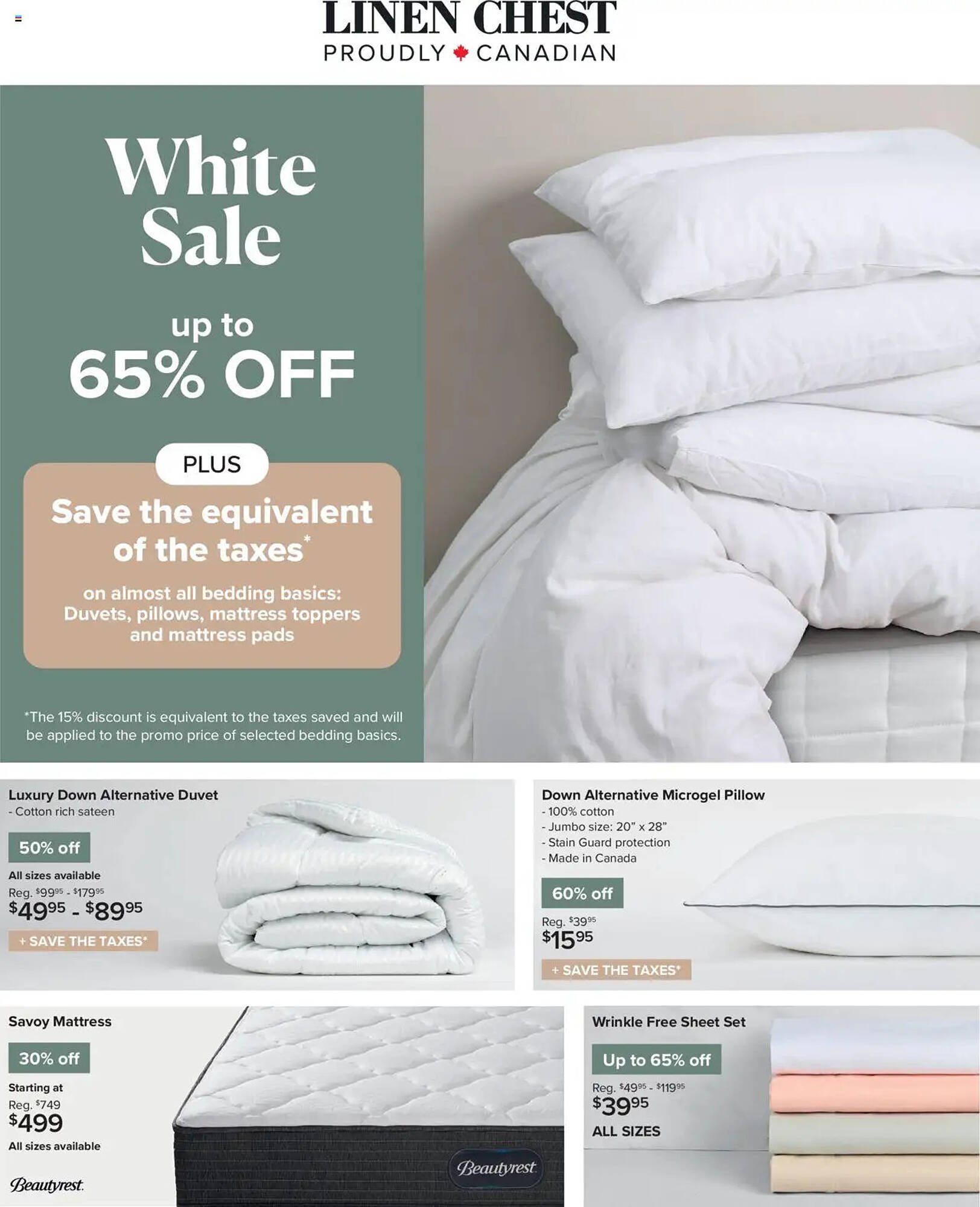 Linen Chest flyer (2025-07-23 - 2025-08-25) | 1