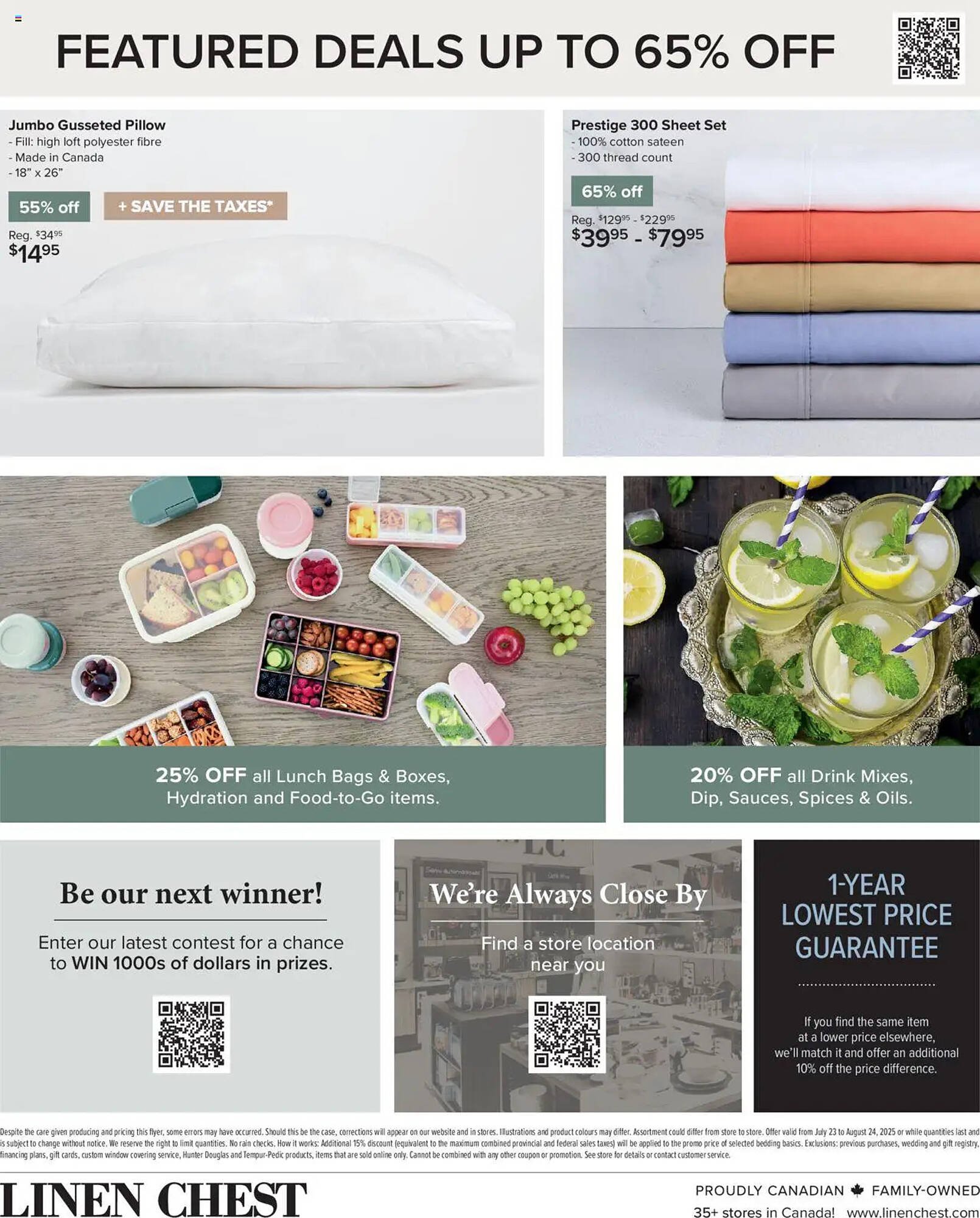 Linen Chest flyer
