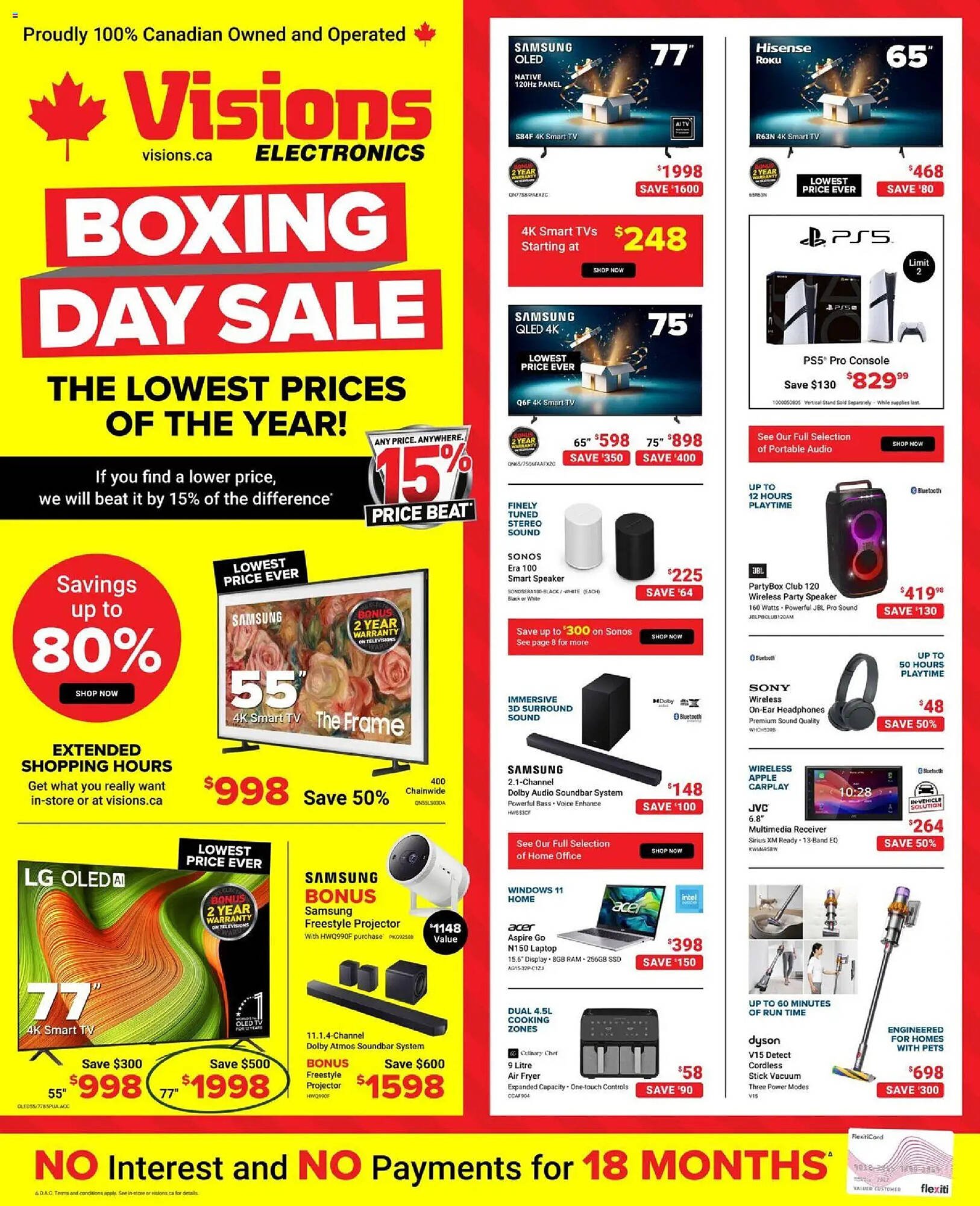 Visions Electronics flyer (2025-12-24 - 2026-01-02) | 2