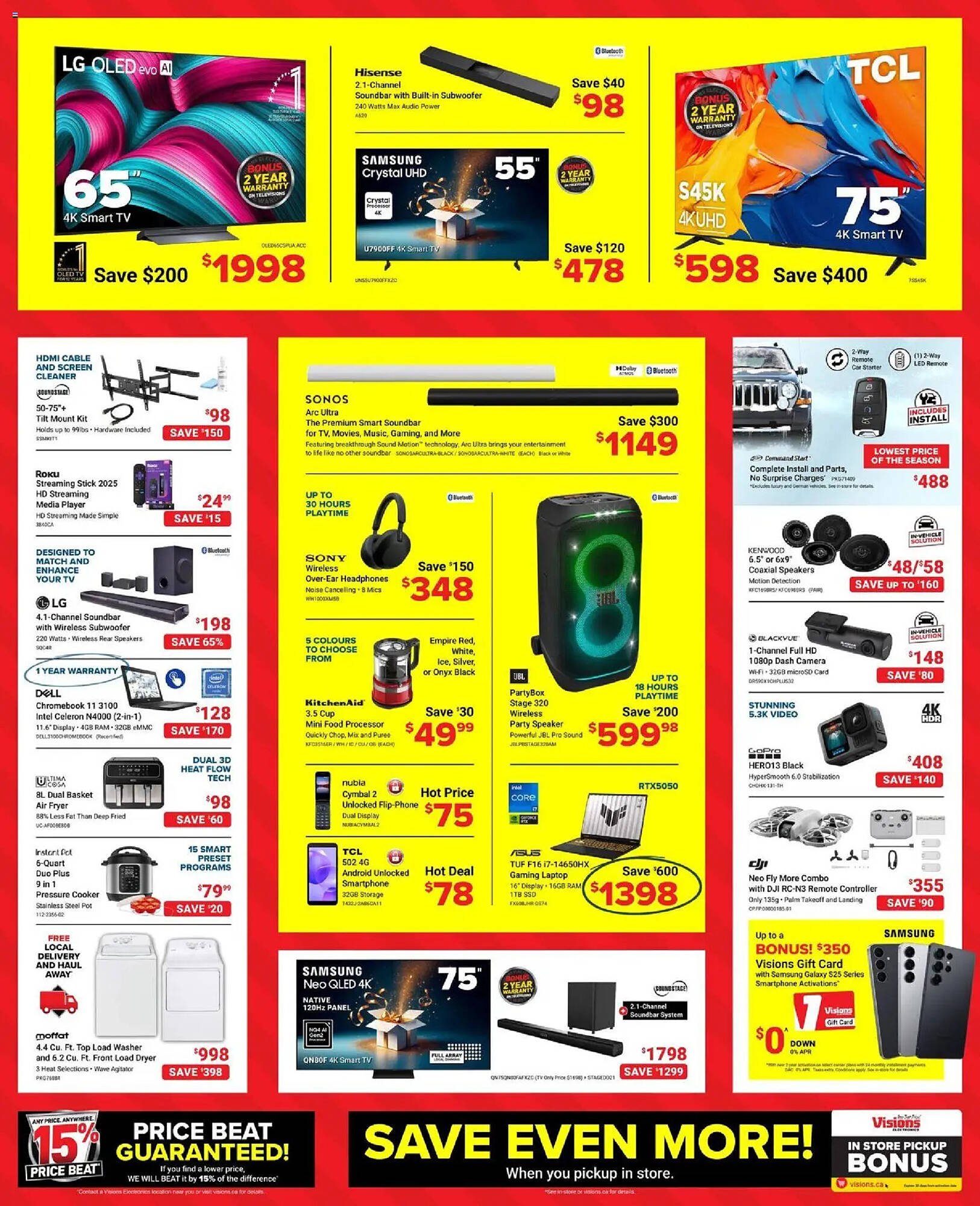Visions Electronics flyer (2025-12-24 - 2026-01-02) | 3