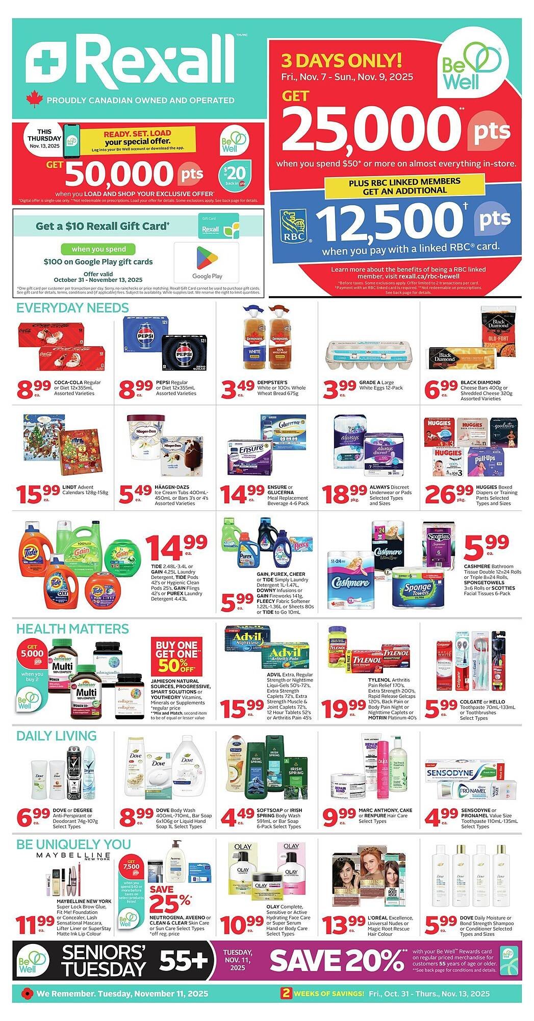 Rexall flyer (2025-11-06 - 2025-11-27) | 1