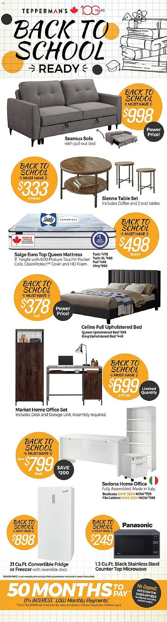 Tepperman's flyer