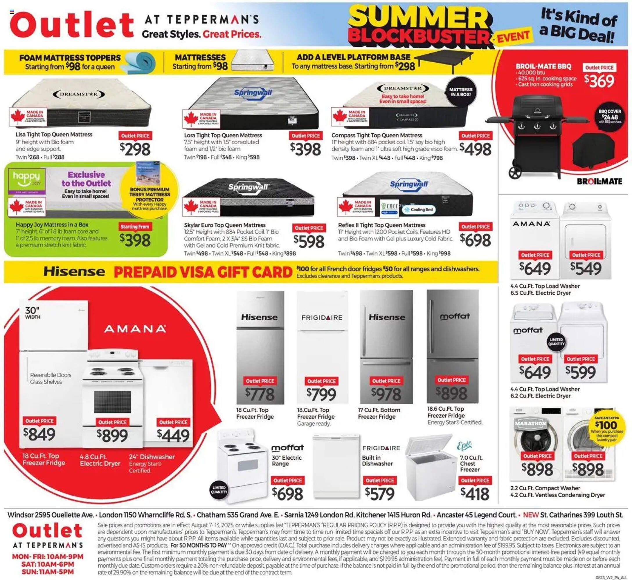 Tepperman's flyer