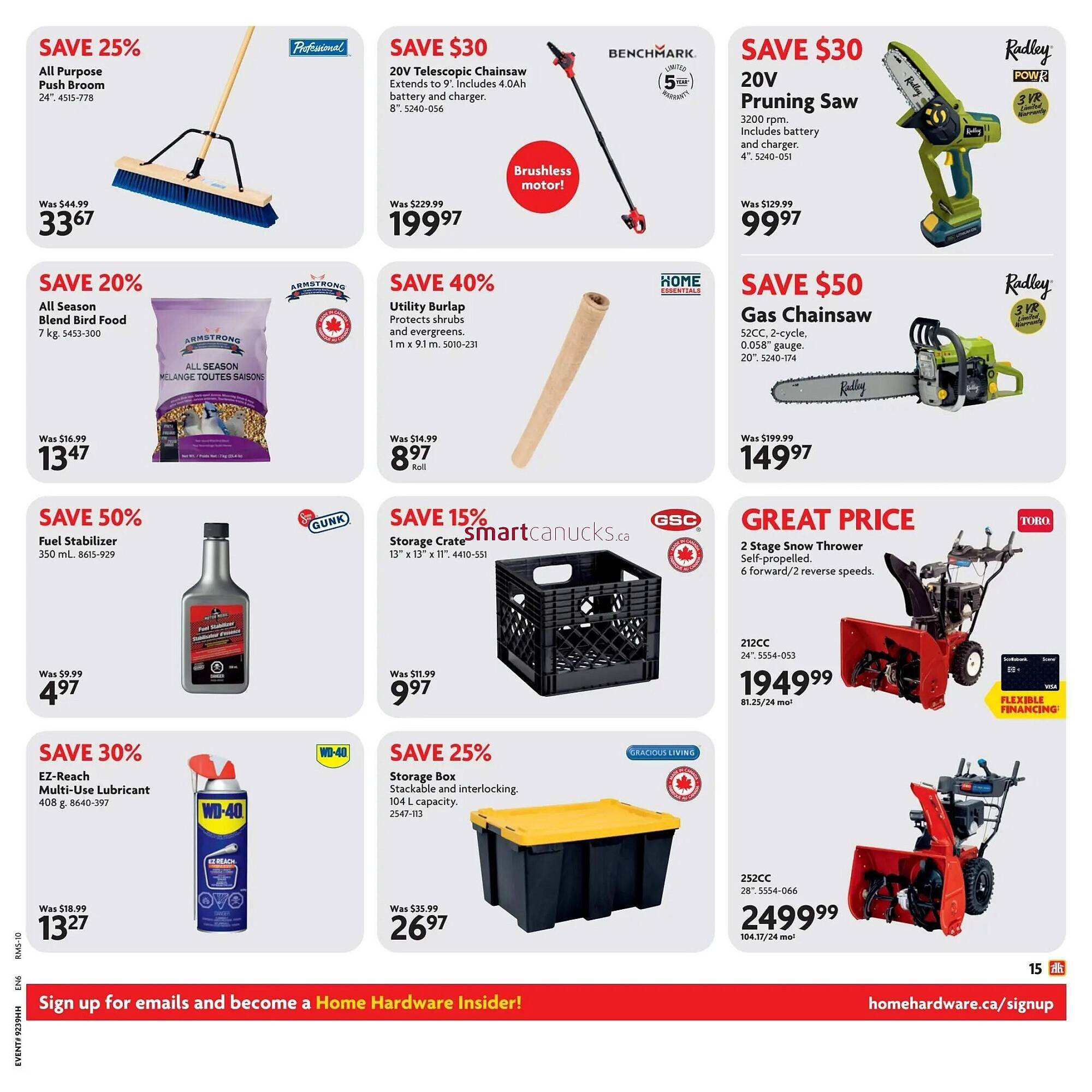 Home Hardware flyer