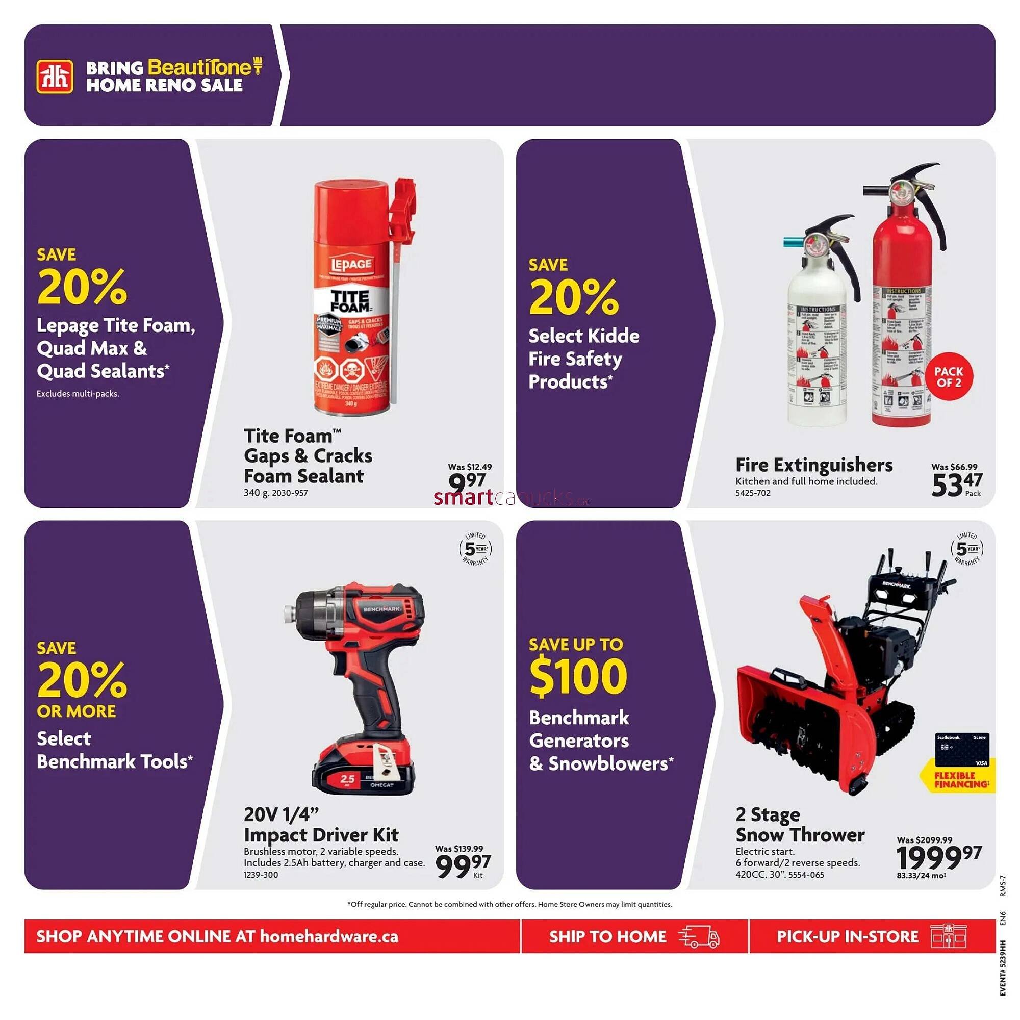 Home Hardware flyer
