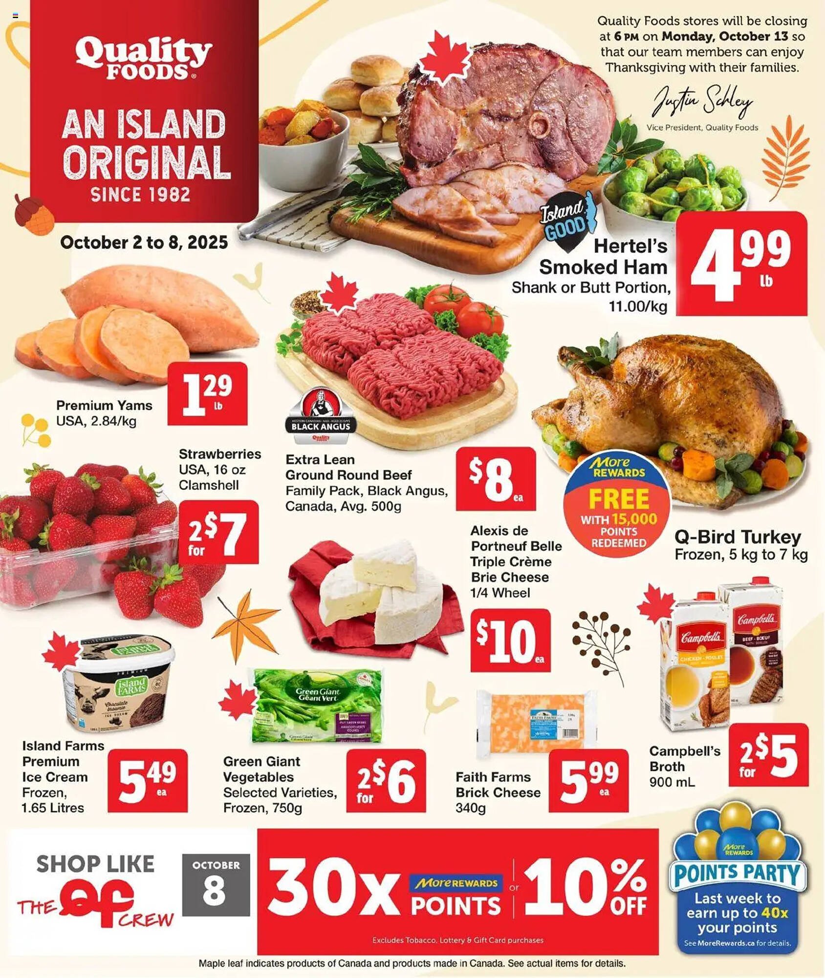 Quality Foods flyer (2025-10-02 - 2025-10-08) | 1