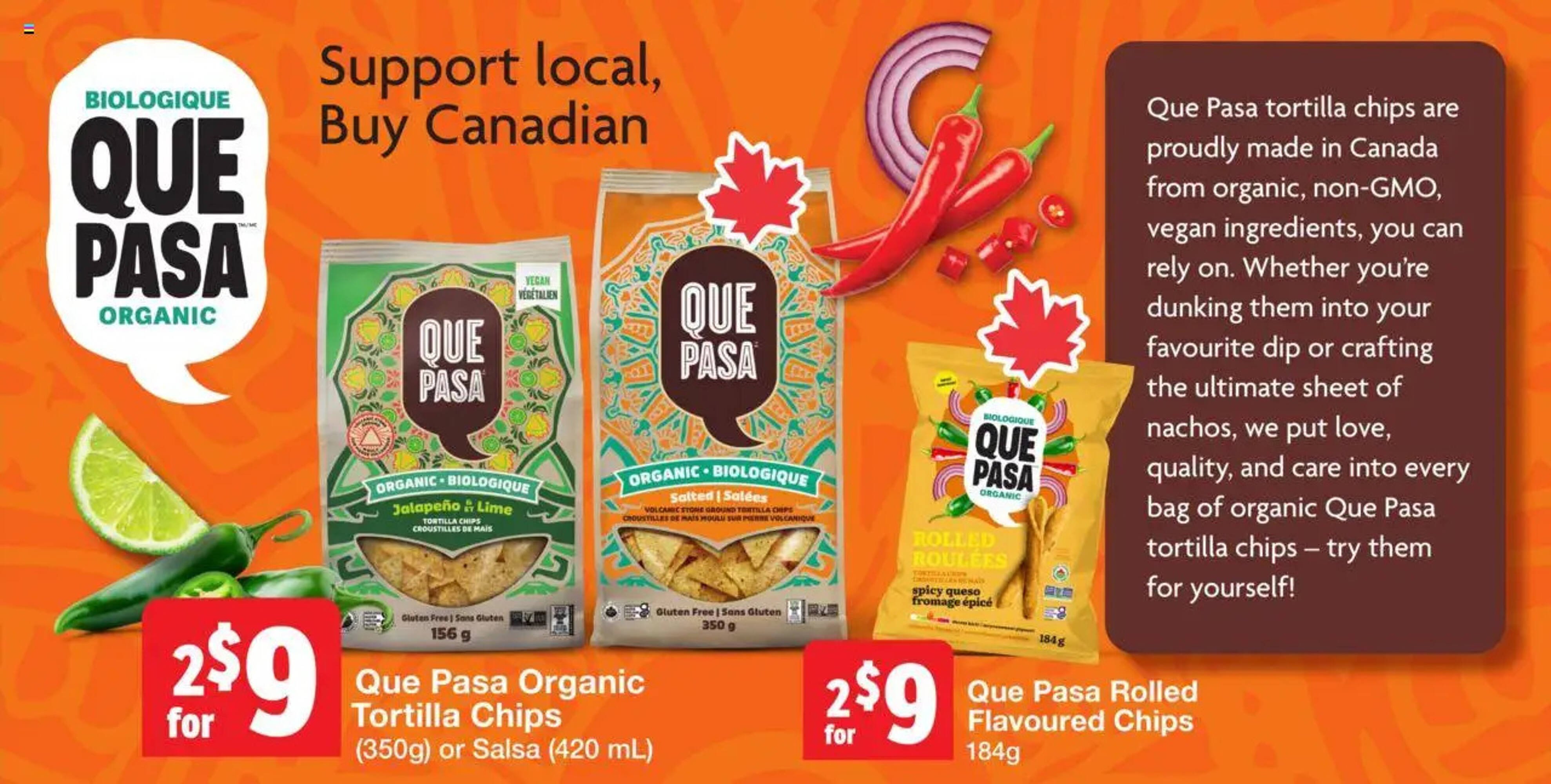 Quality Foods flyer