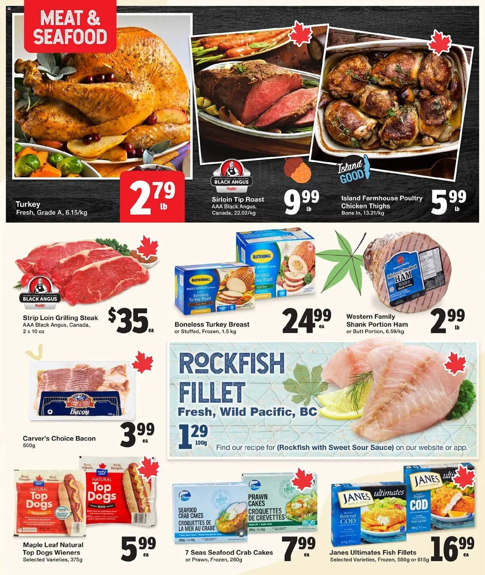 Quality Foods flyer