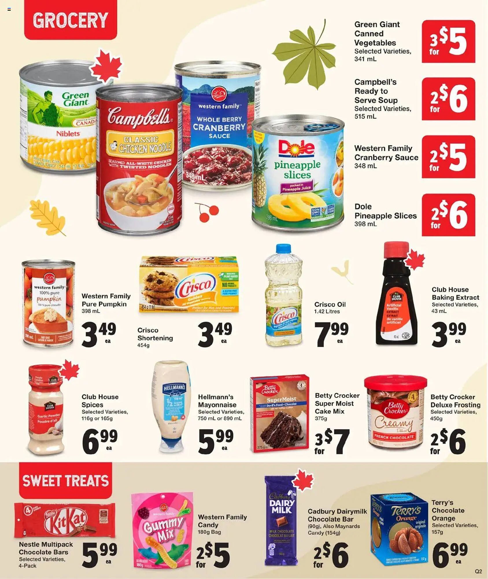 Quality Foods flyer