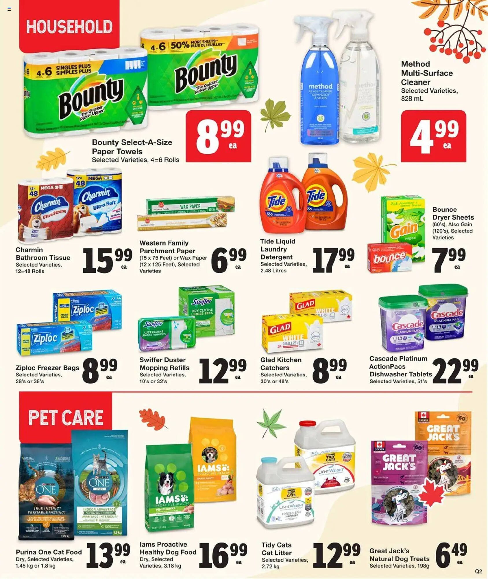 Quality Foods flyer