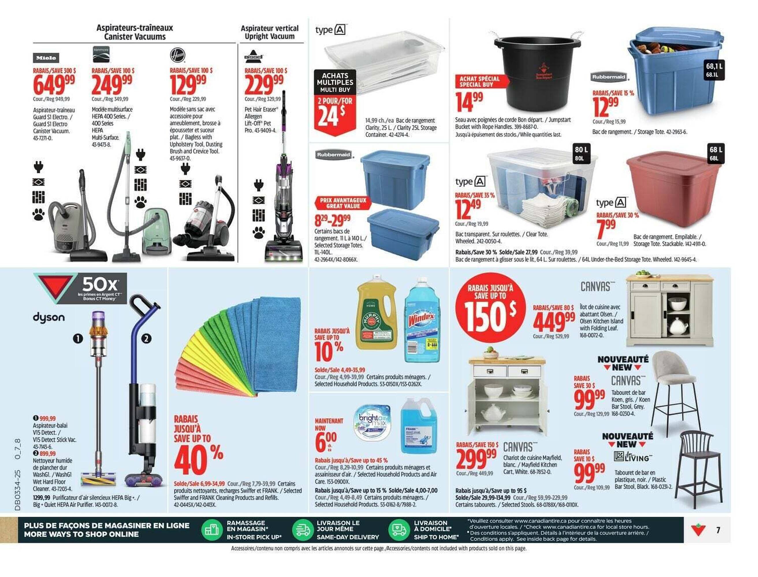 Canadian Tire flyer