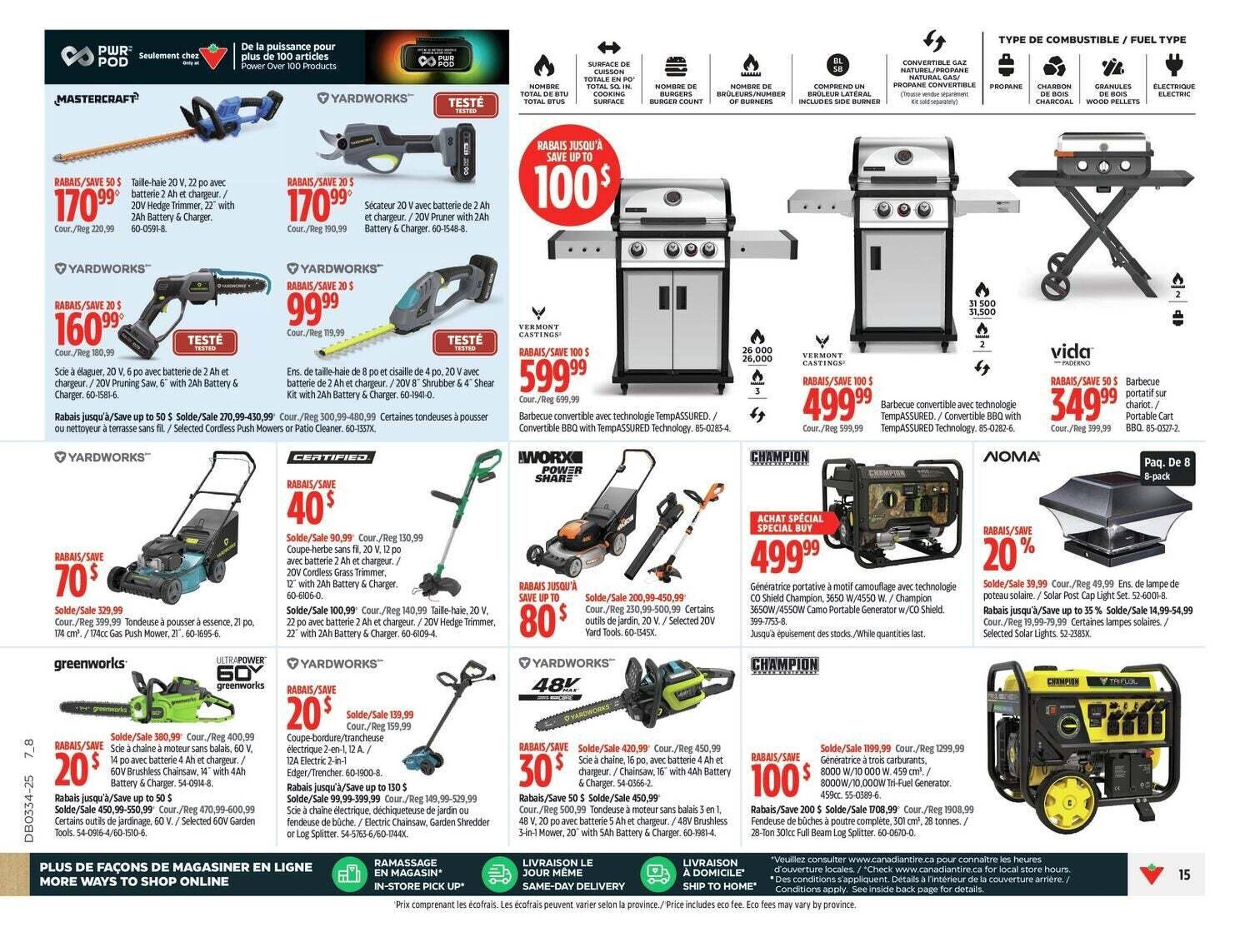 Canadian Tire flyer