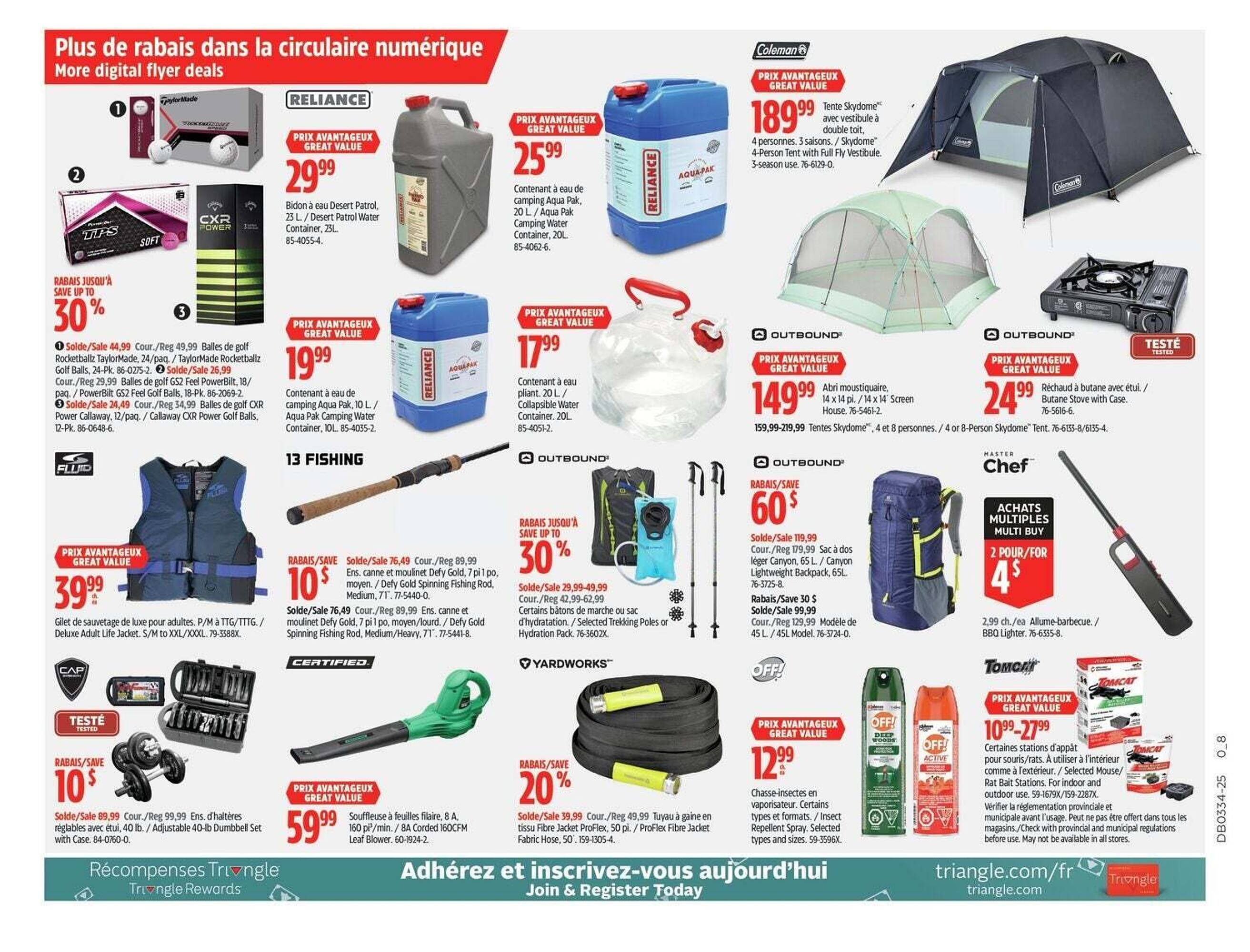 Canadian Tire flyer