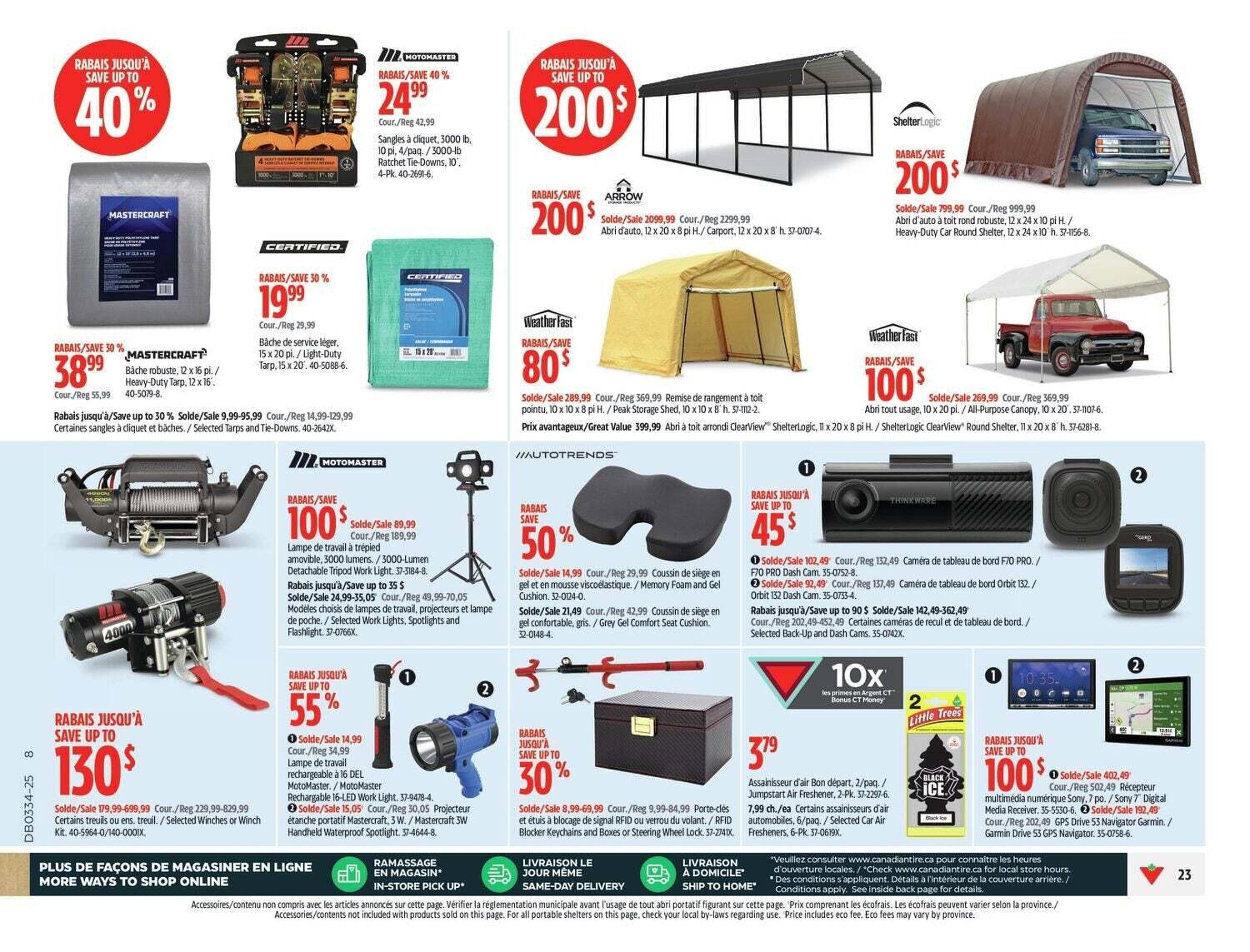 Canadian Tire flyer