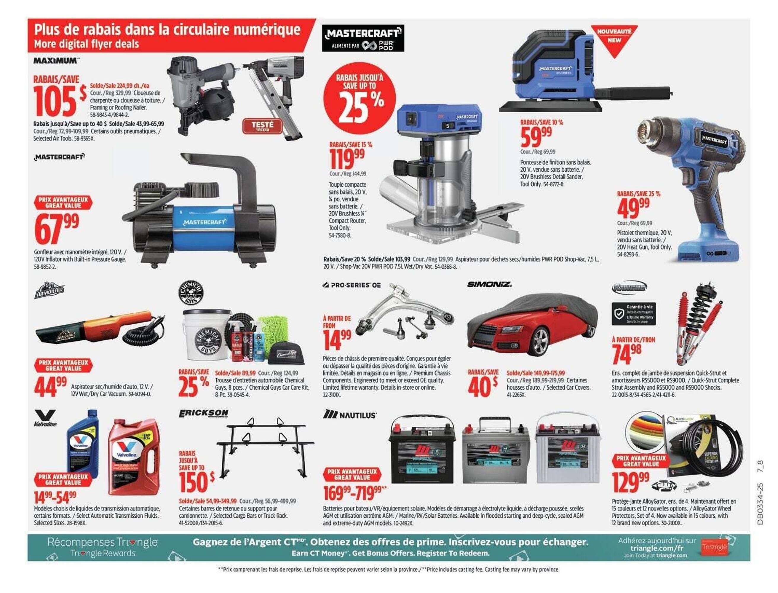 Canadian Tire flyer