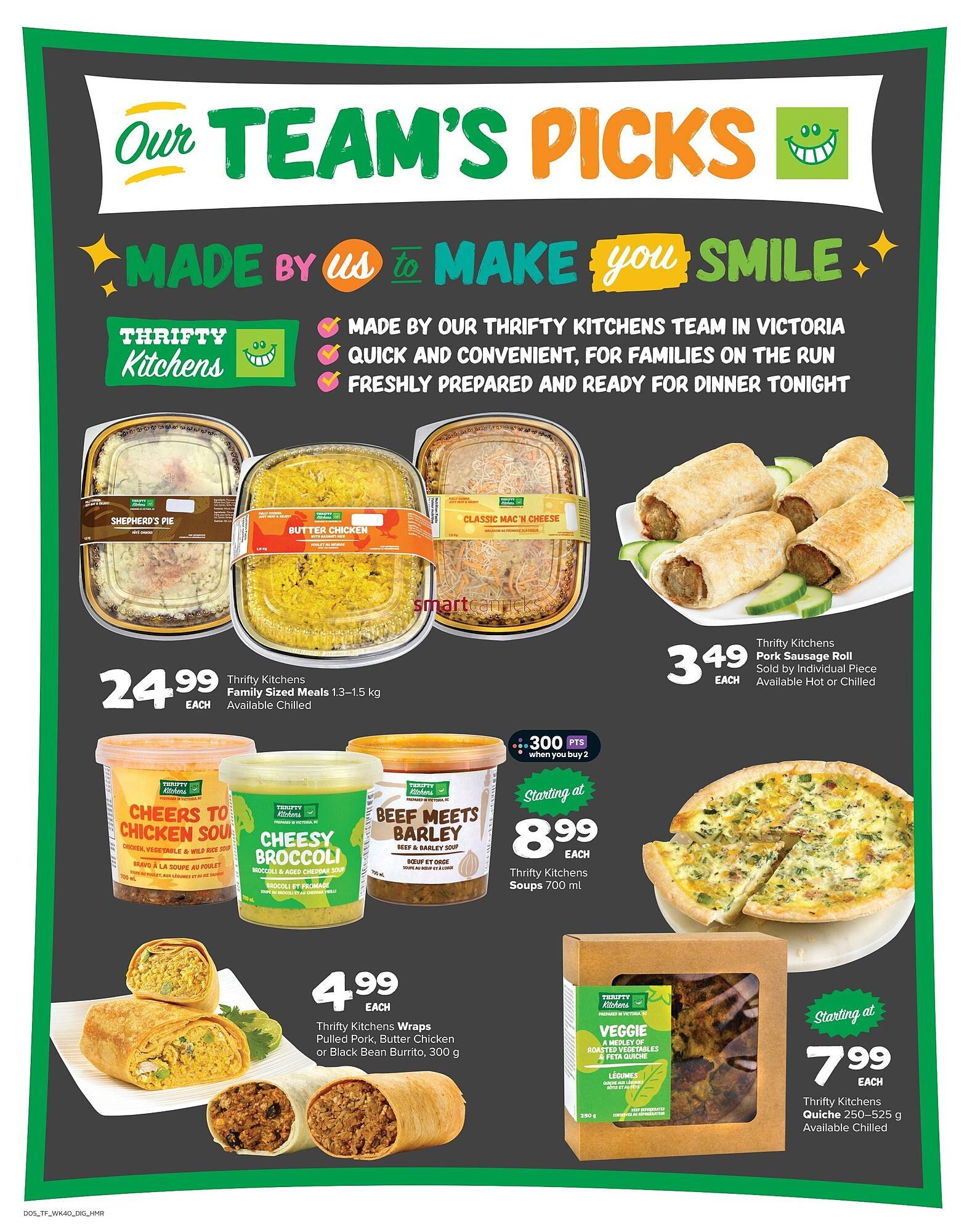 Thrifty Foods flyer