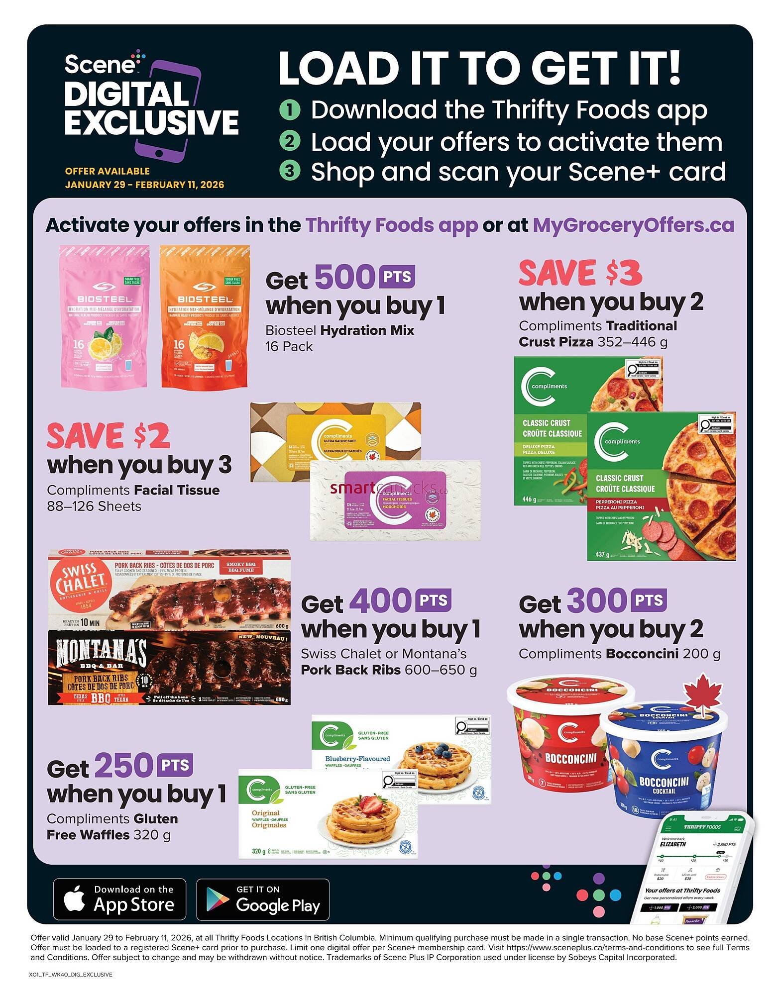 Thrifty Foods flyer
