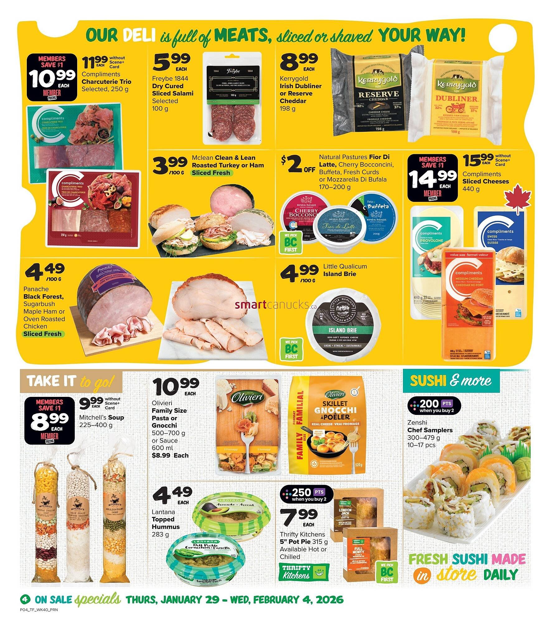 Thrifty Foods flyer