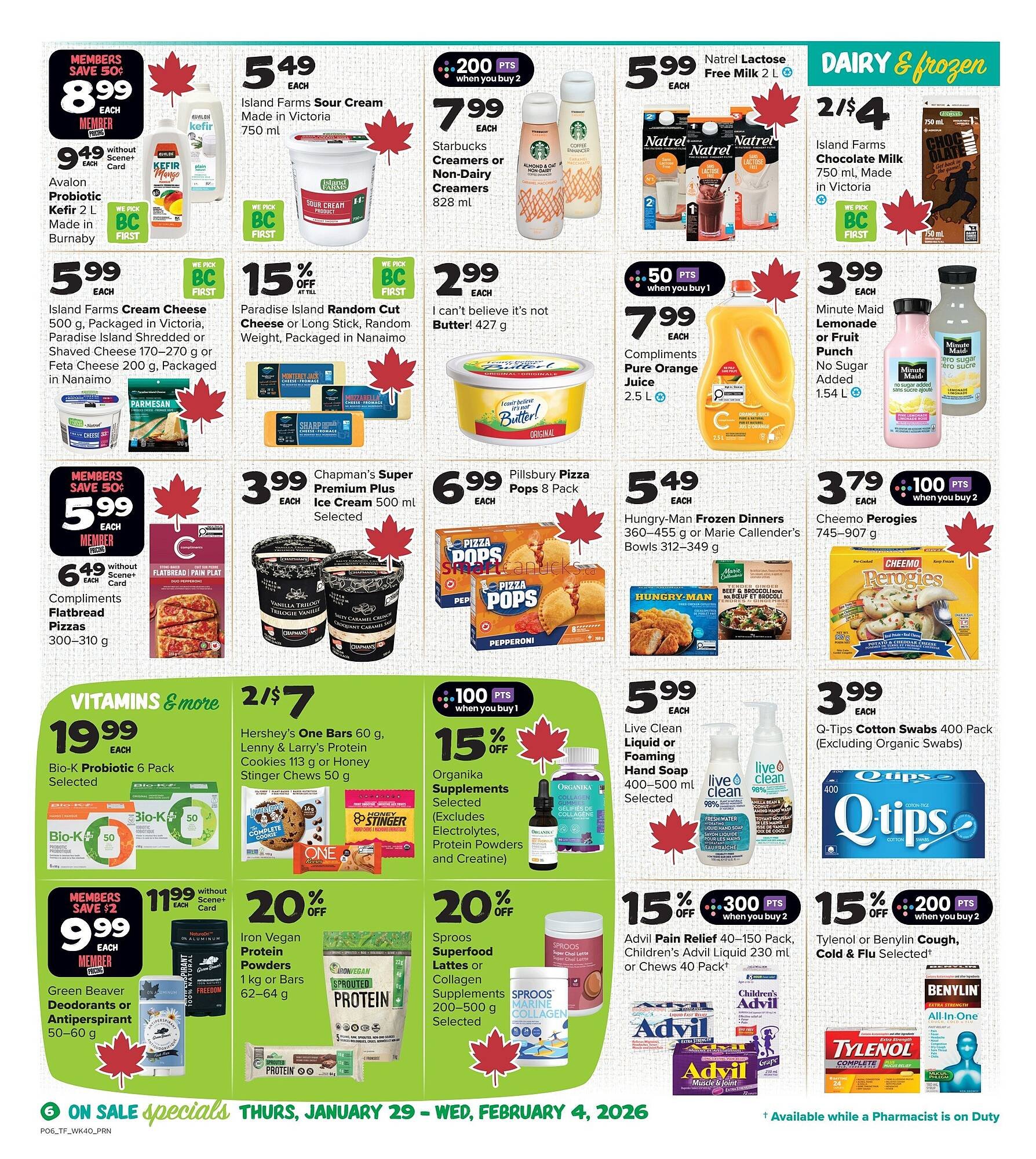 Thrifty Foods flyer