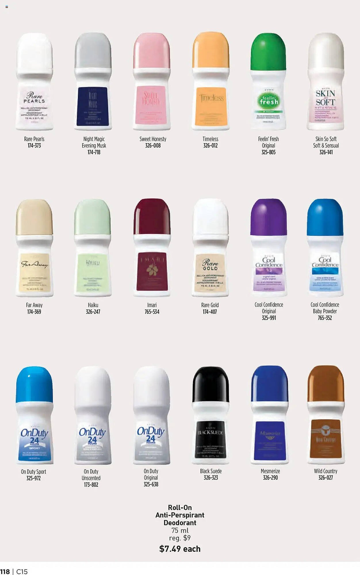 AVON flyer