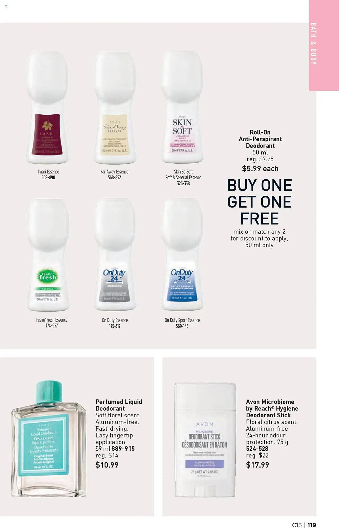 AVON flyer