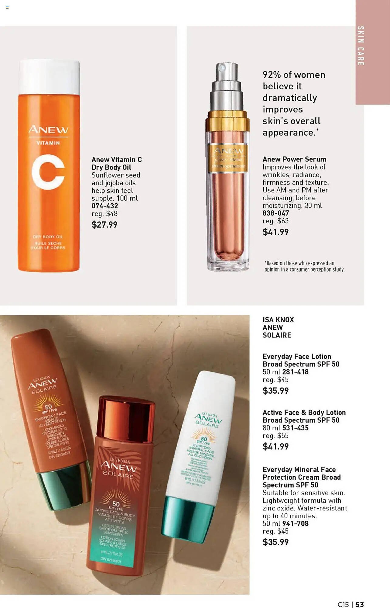 AVON flyer