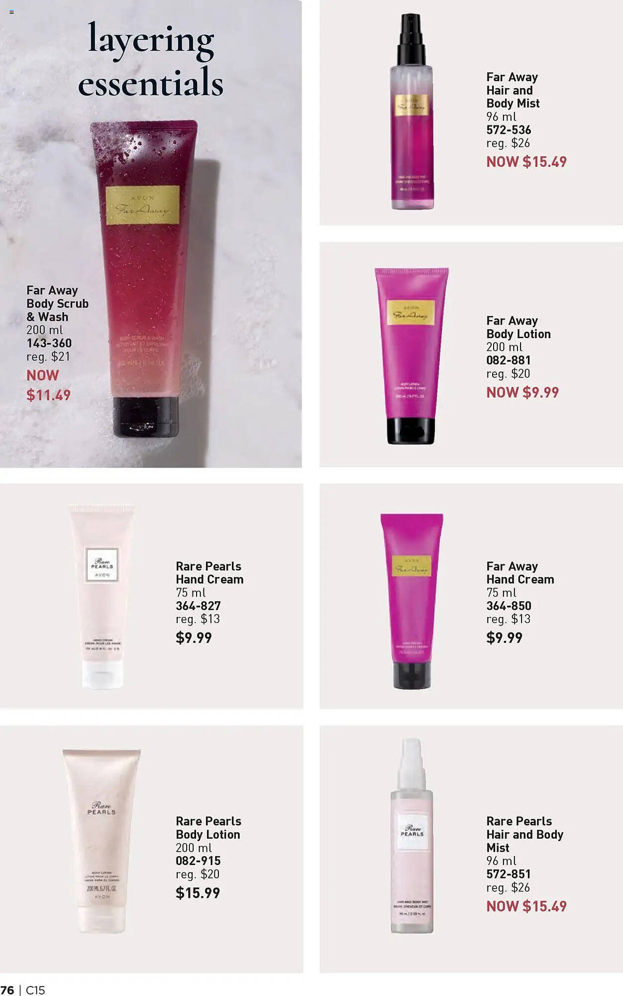 AVON flyer