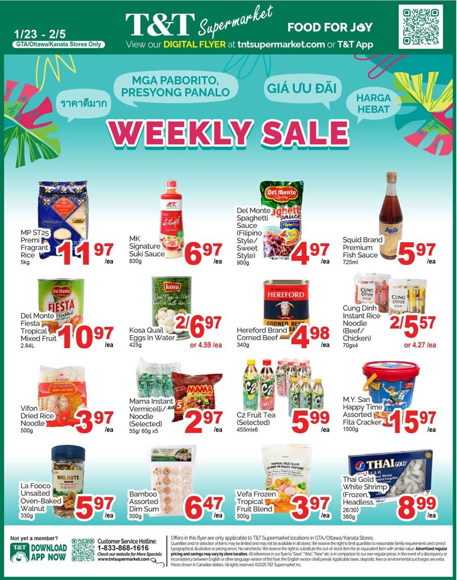 T&amp;T Supermarket flyer