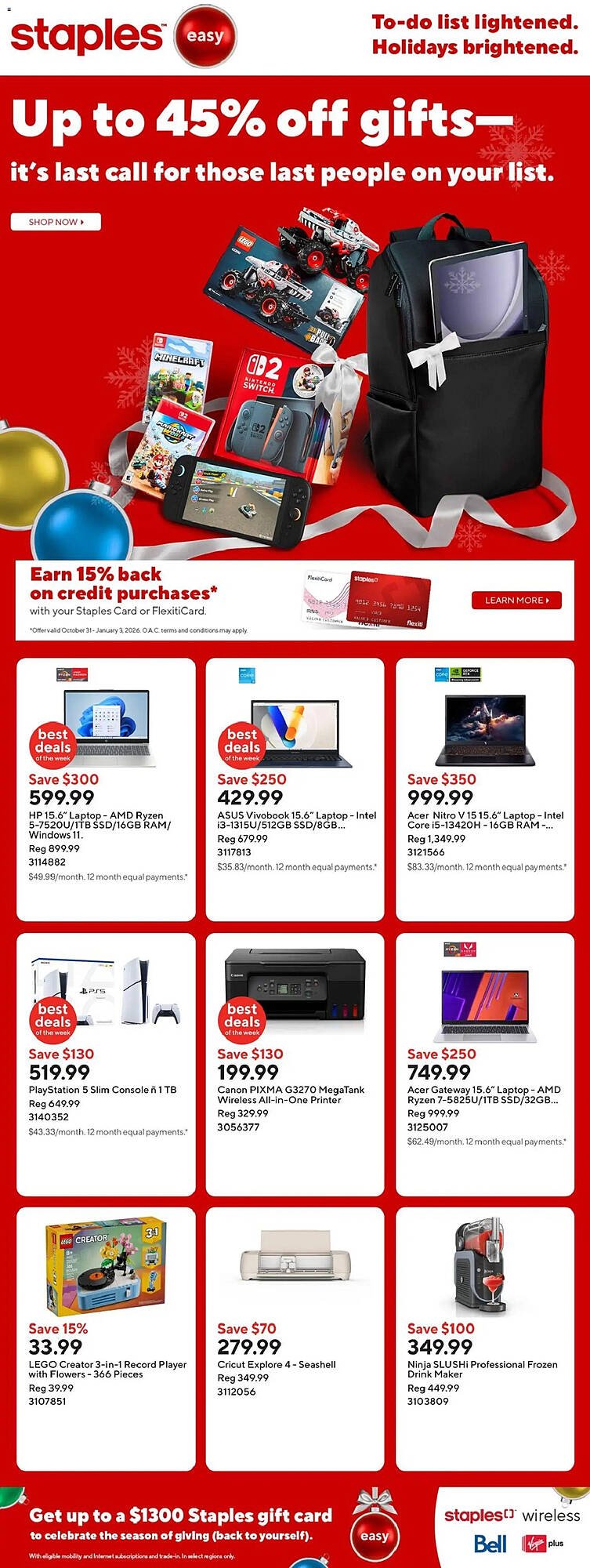 Staples flyer (2025-12-19 - 2025-12-24) | 1