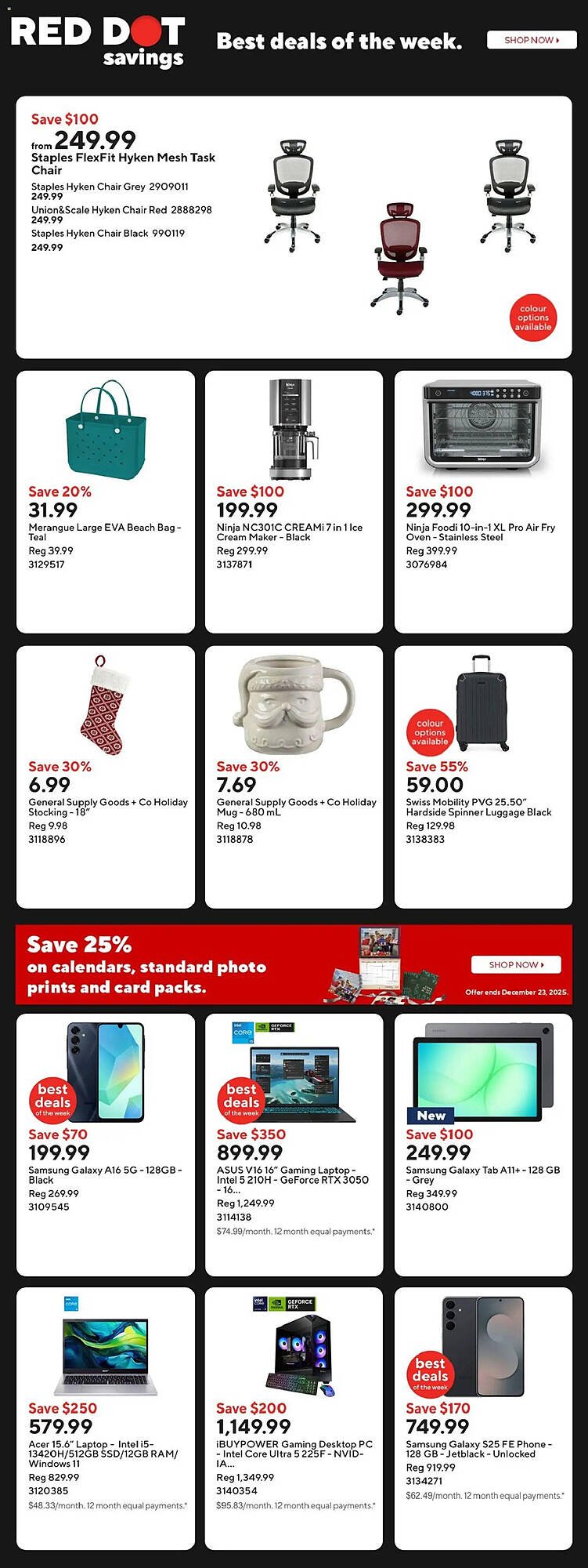 Staples flyer (2025-12-19 - 2025-12-24) | 3