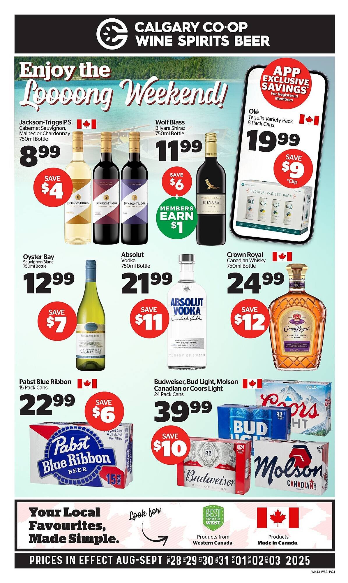Calgary Co-op flyer (2025-08-28 - 2025-09-03) | 1
