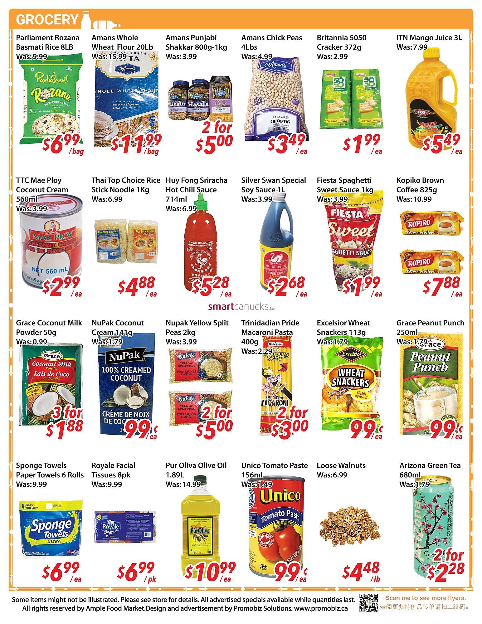 Ample Food Market flyer