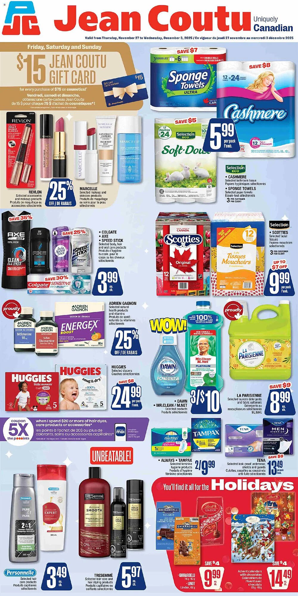 Jean Coutu flyer (2025-11-27 - 2025-11-30) | 2