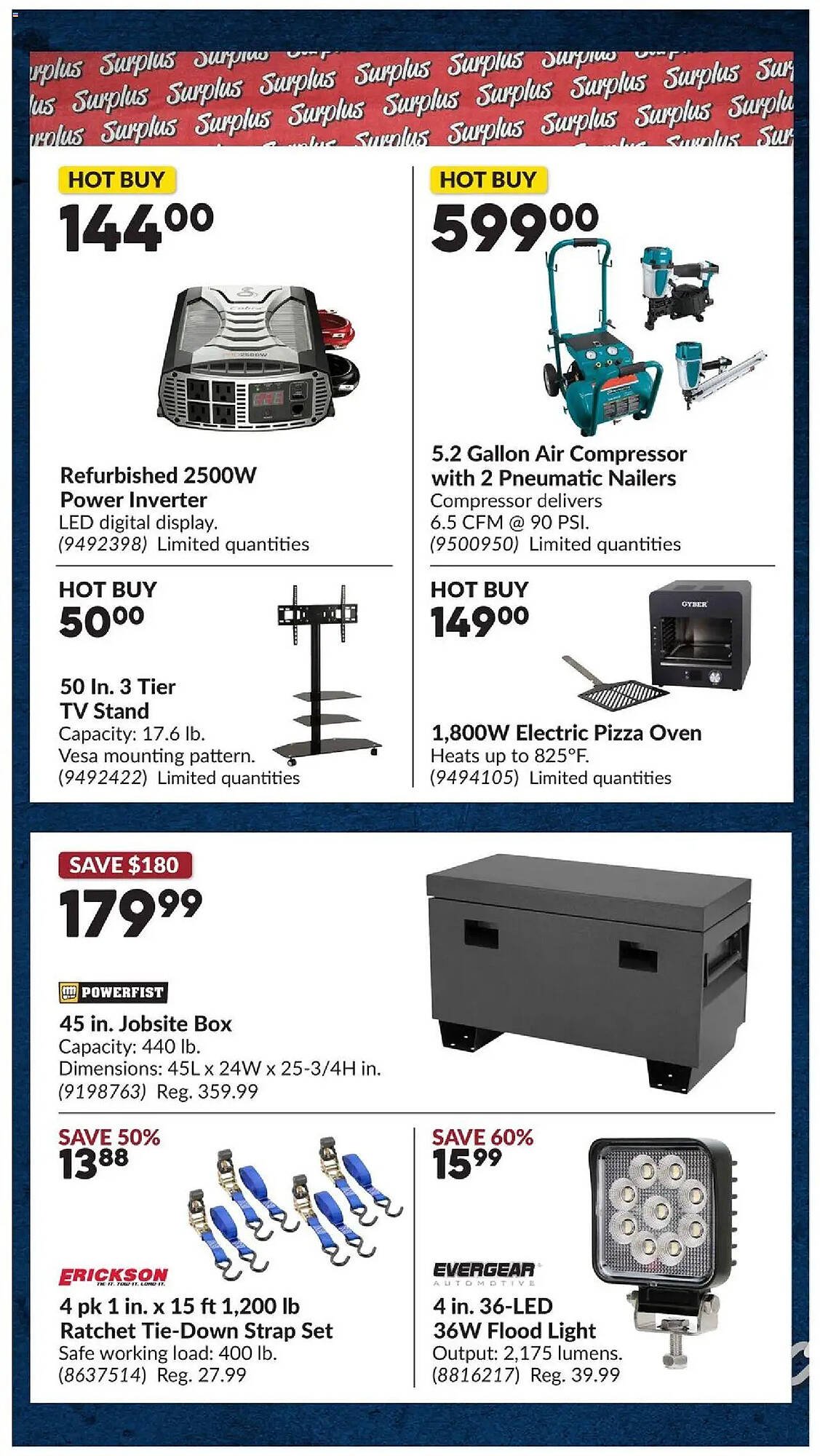 Princess Auto flyer