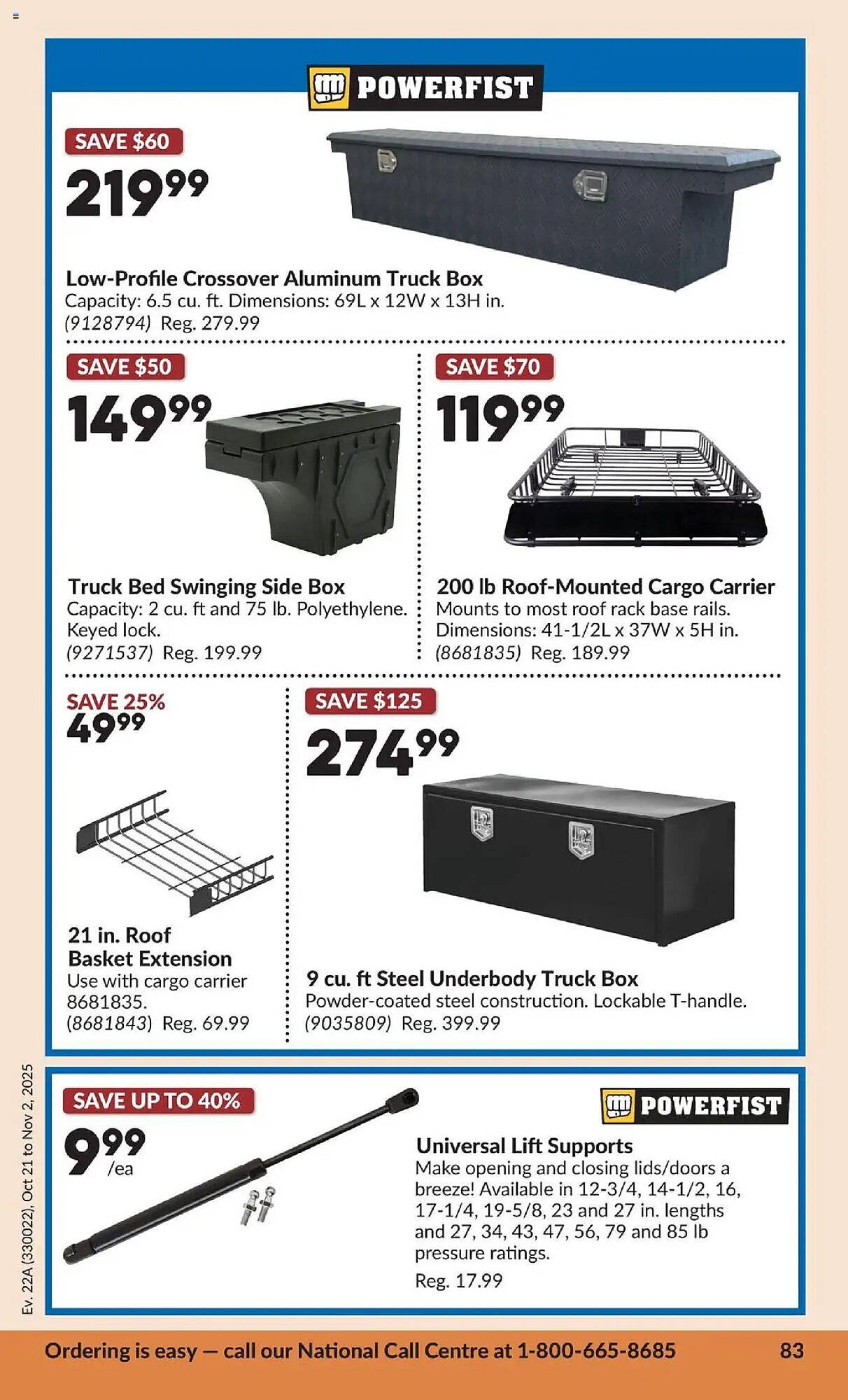 Princess Auto flyer