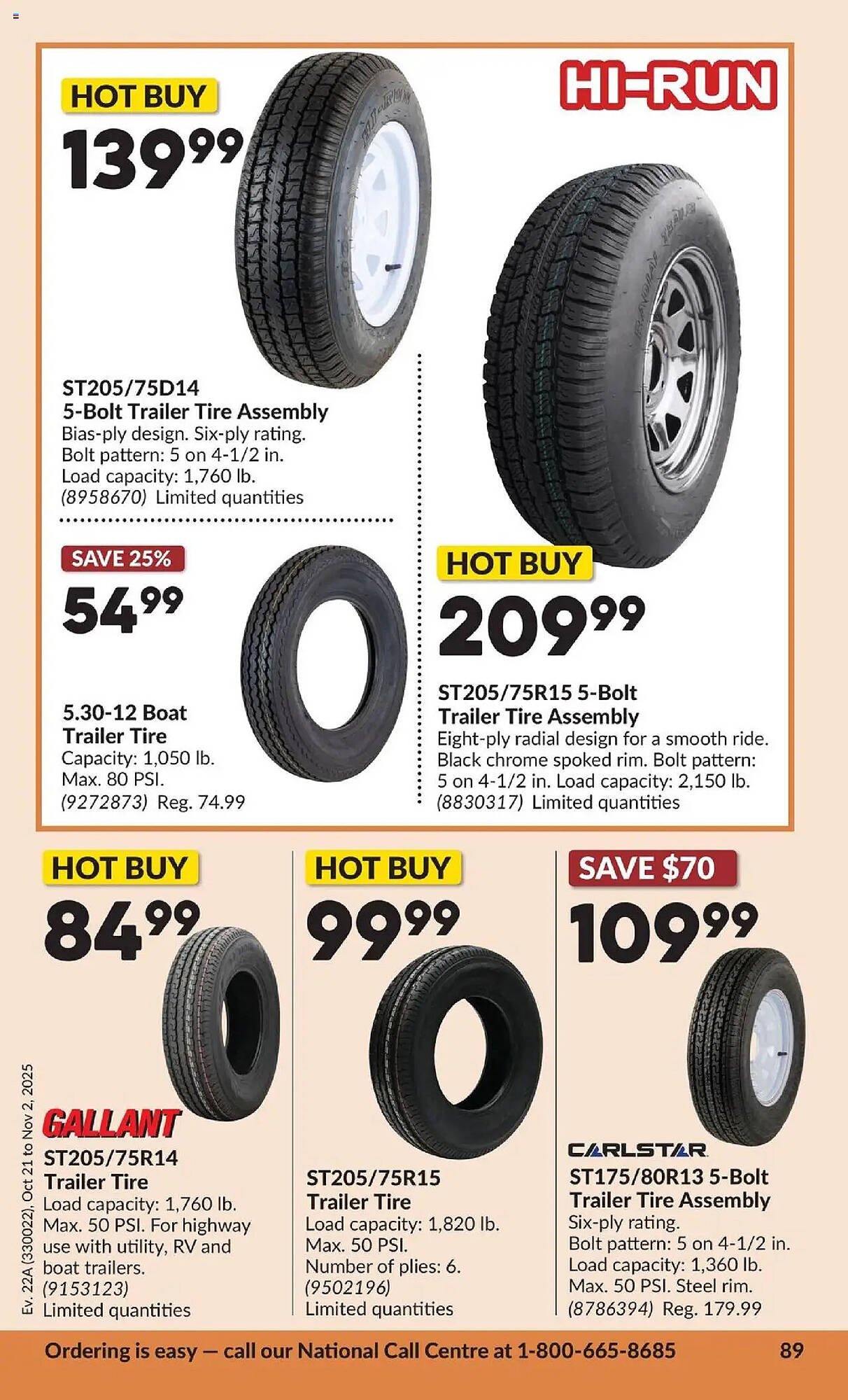 Princess Auto flyer