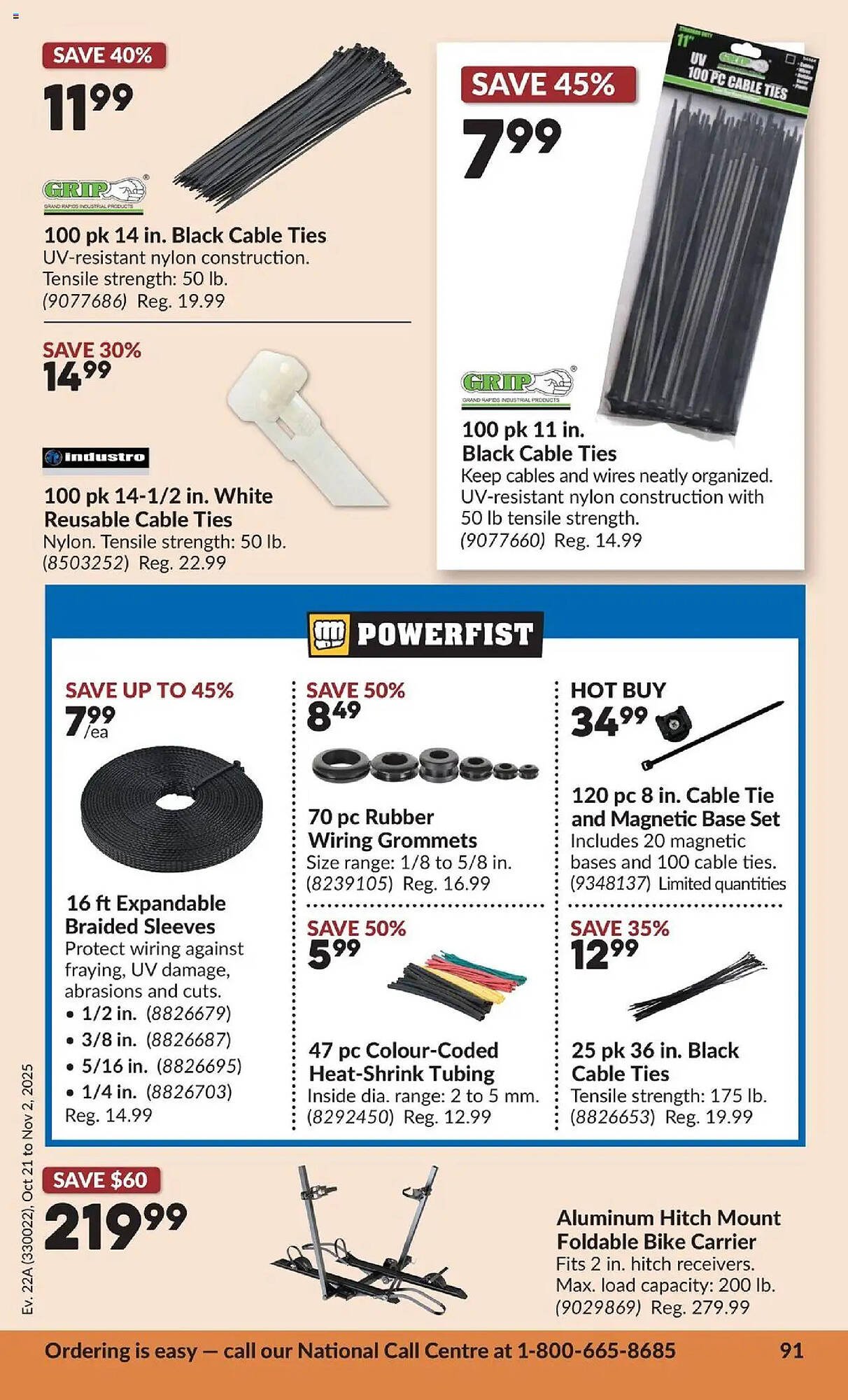 Princess Auto flyer