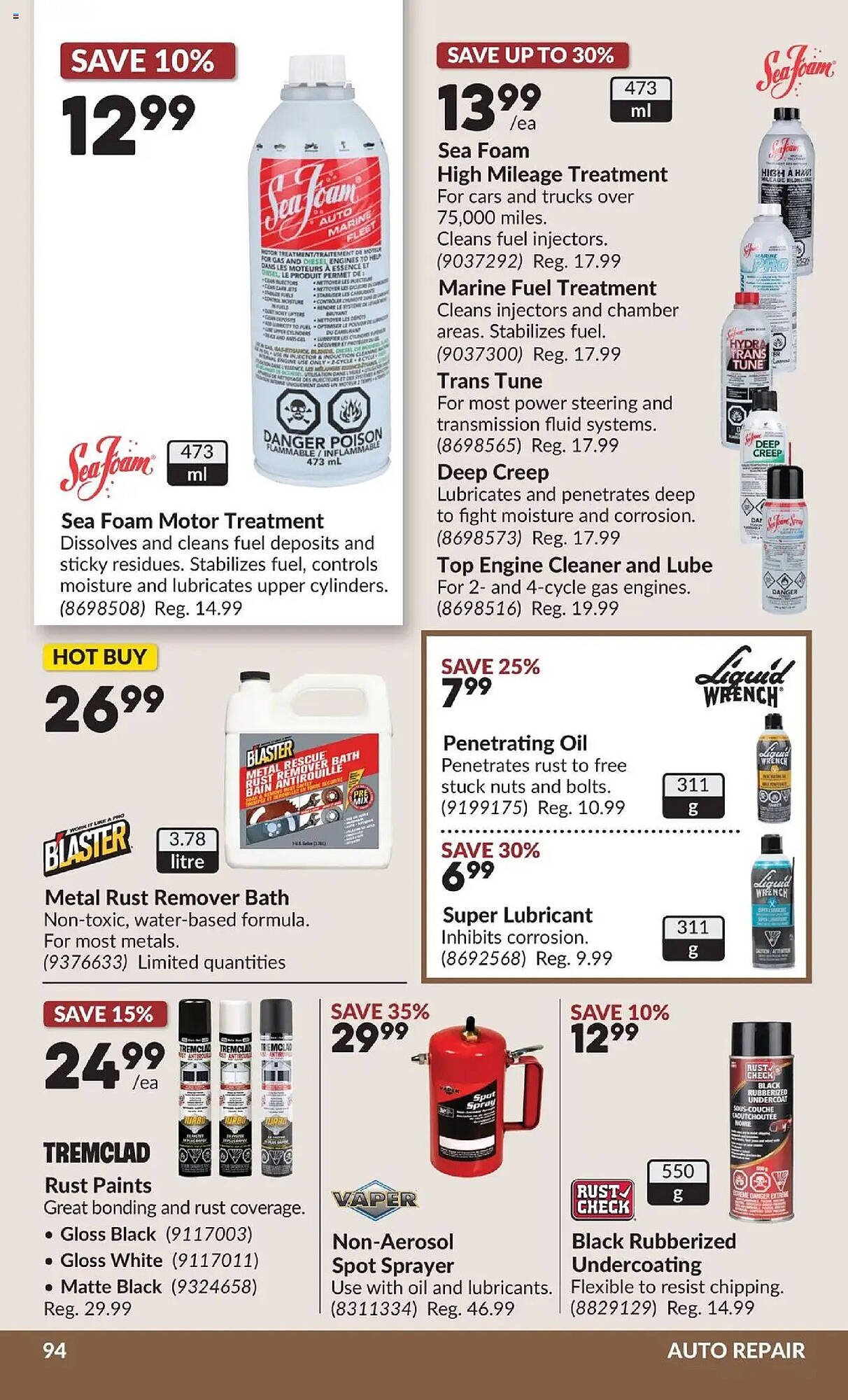 Princess Auto flyer