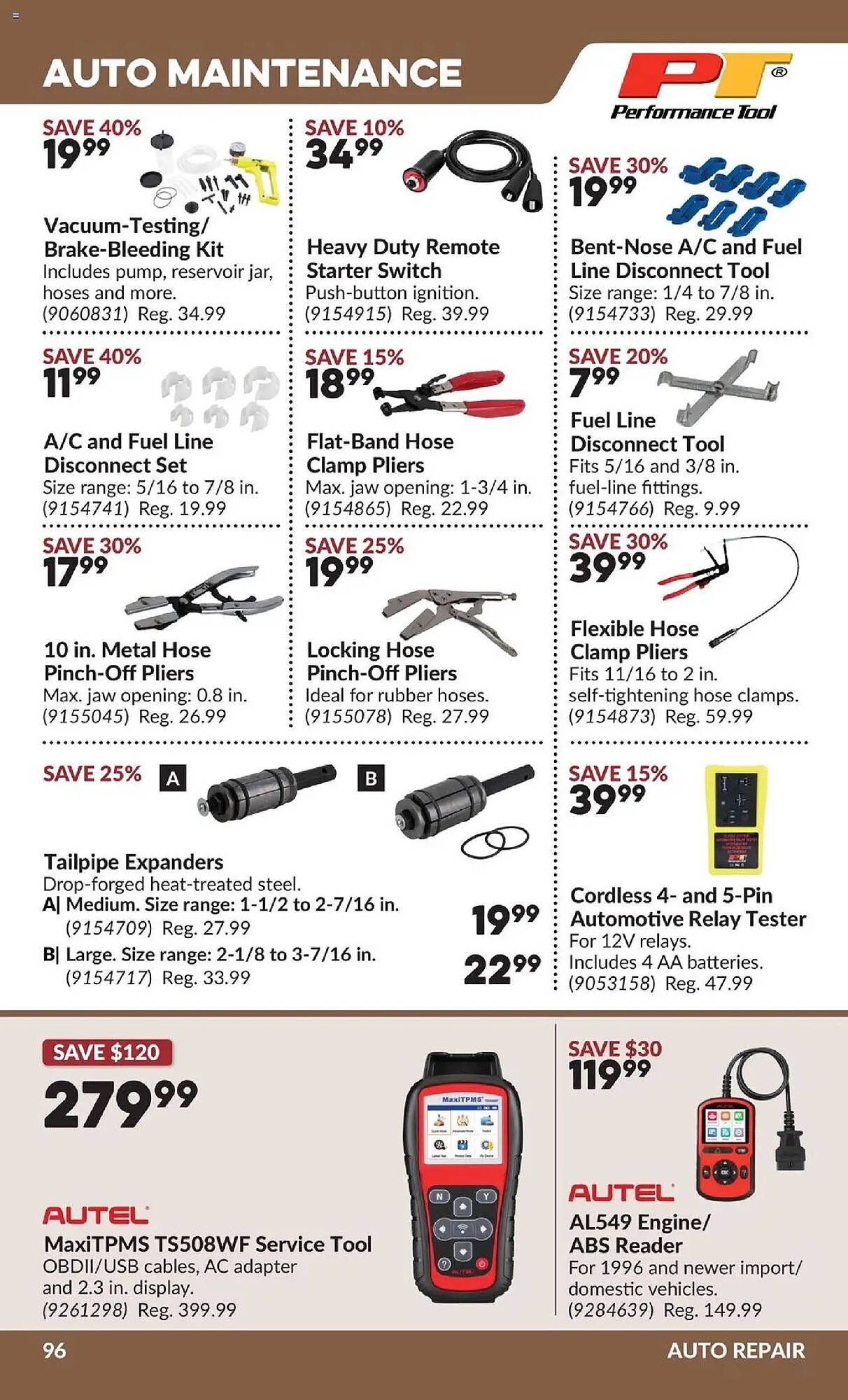 Princess Auto flyer