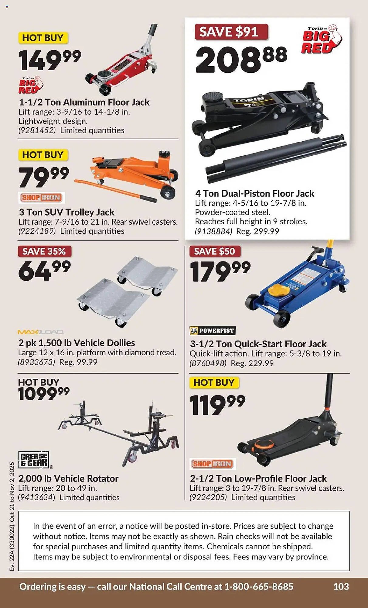 Princess Auto flyer