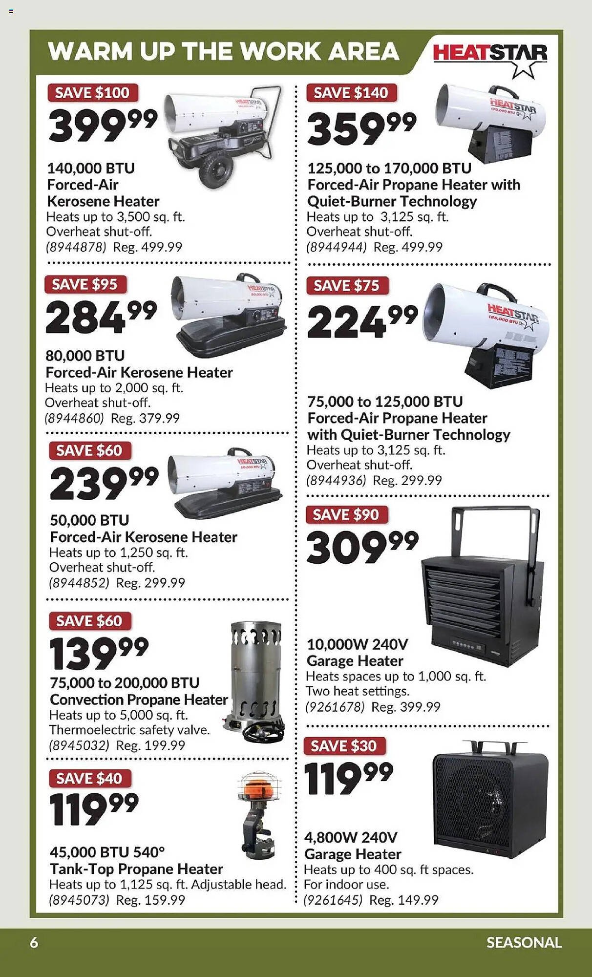 Princess Auto flyer