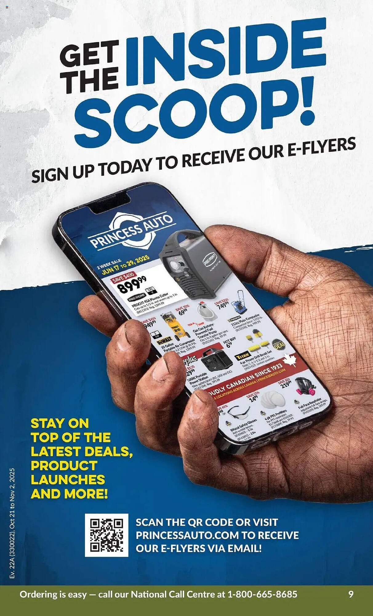 Princess Auto flyer