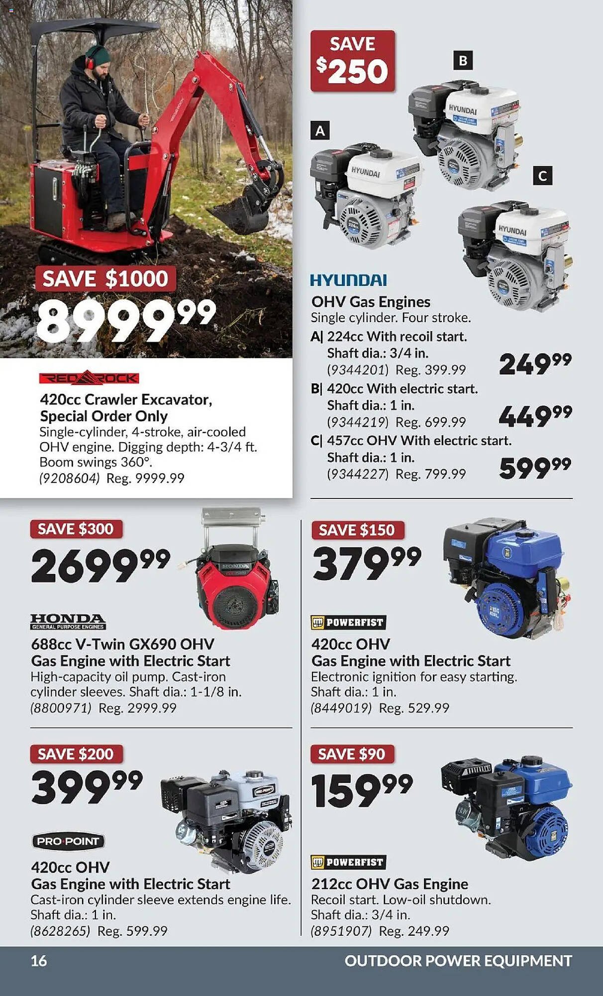 Princess Auto flyer