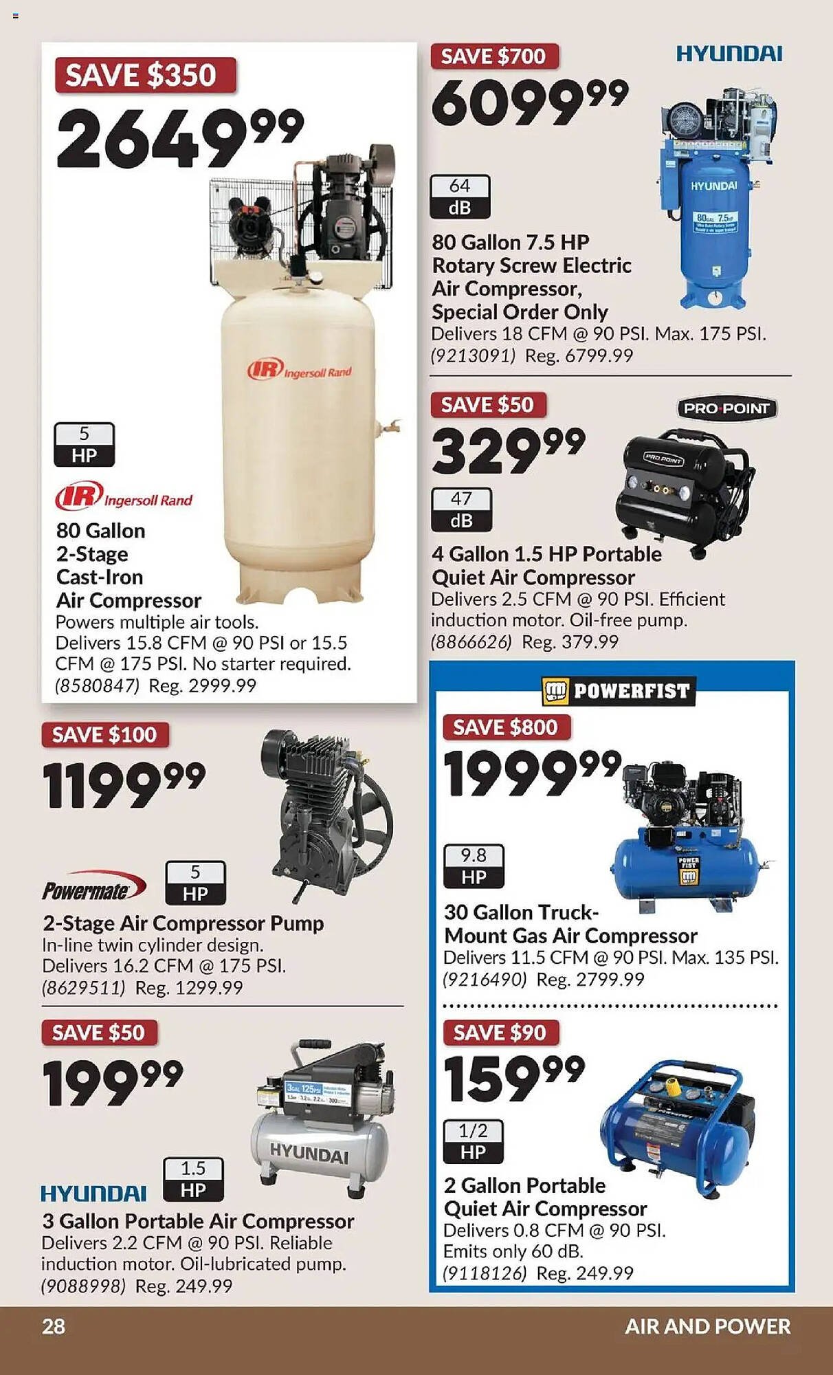 Princess Auto flyer