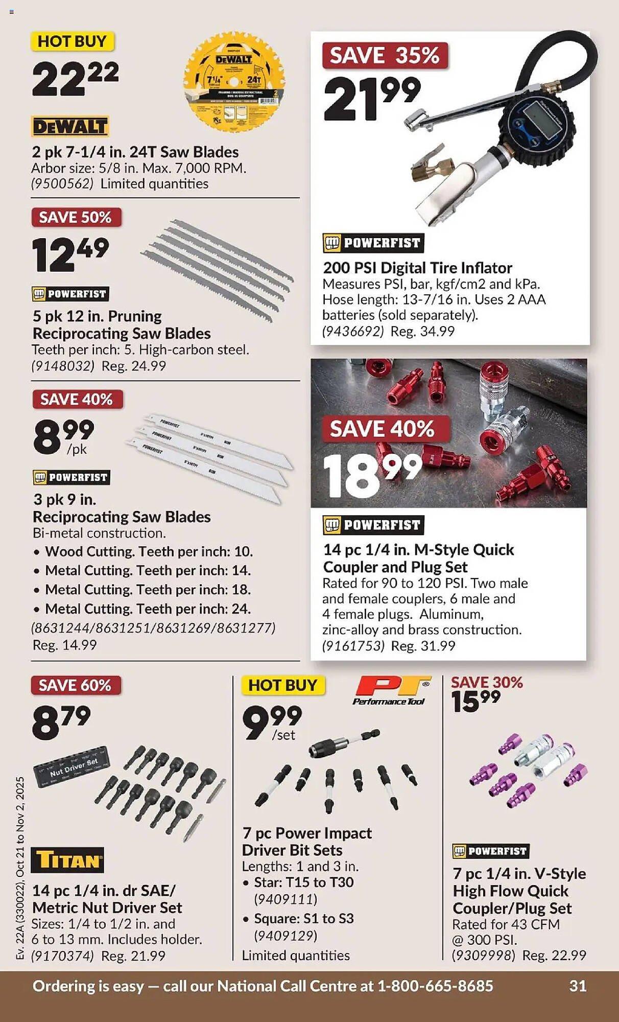 Princess Auto flyer