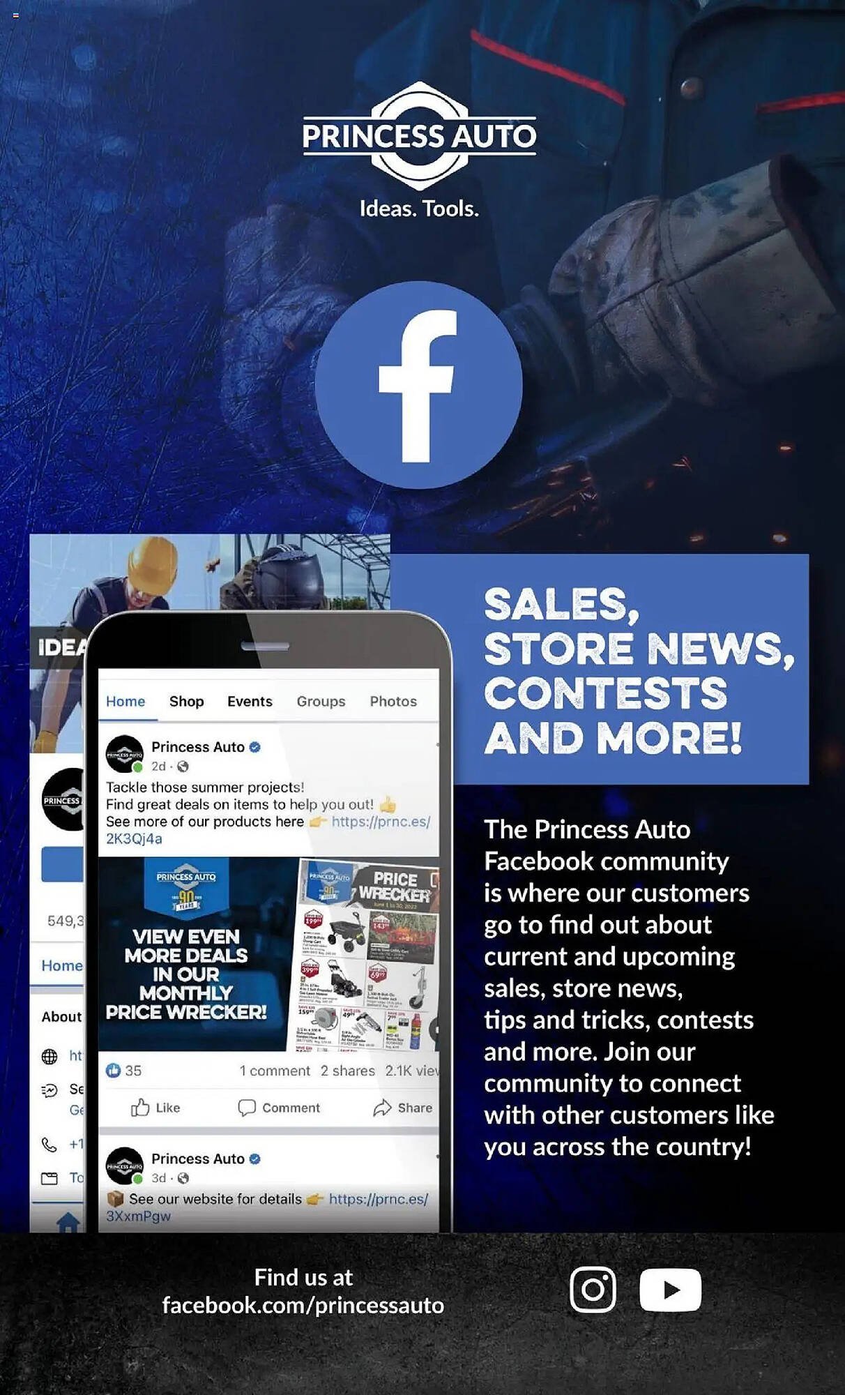 Princess Auto flyer
